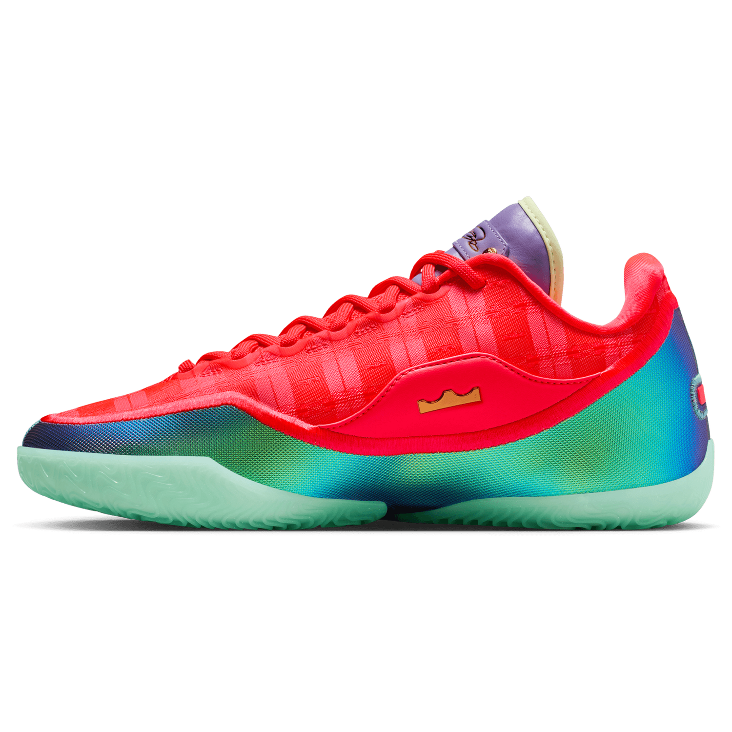 Nike Lebron XXIII Xmas - Men's - Bright Crimson/Multi/Dusty Amethyst