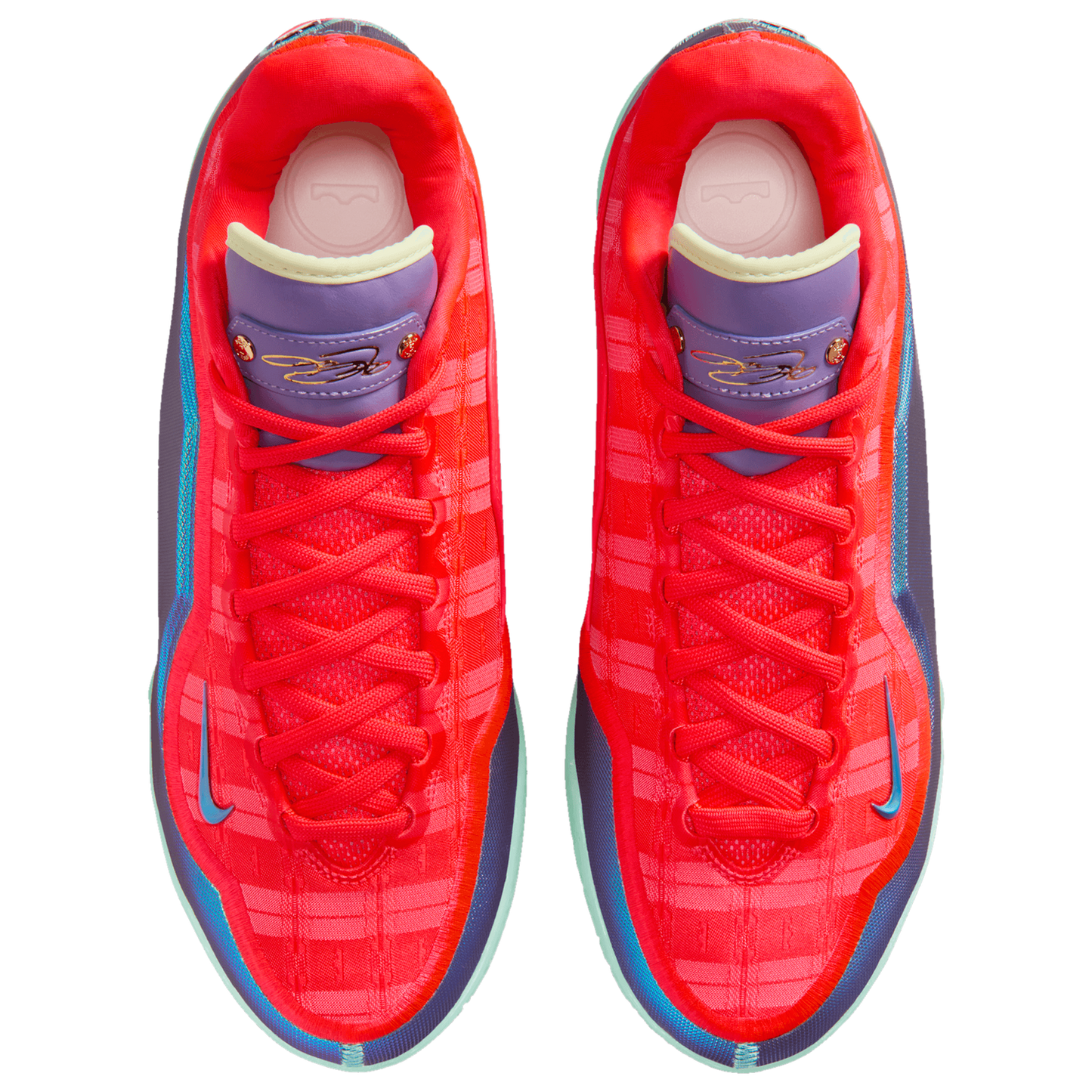 Nike Lebron XXIII Xmas - Men's - Bright Crimson/Multi/Dusty Amethyst