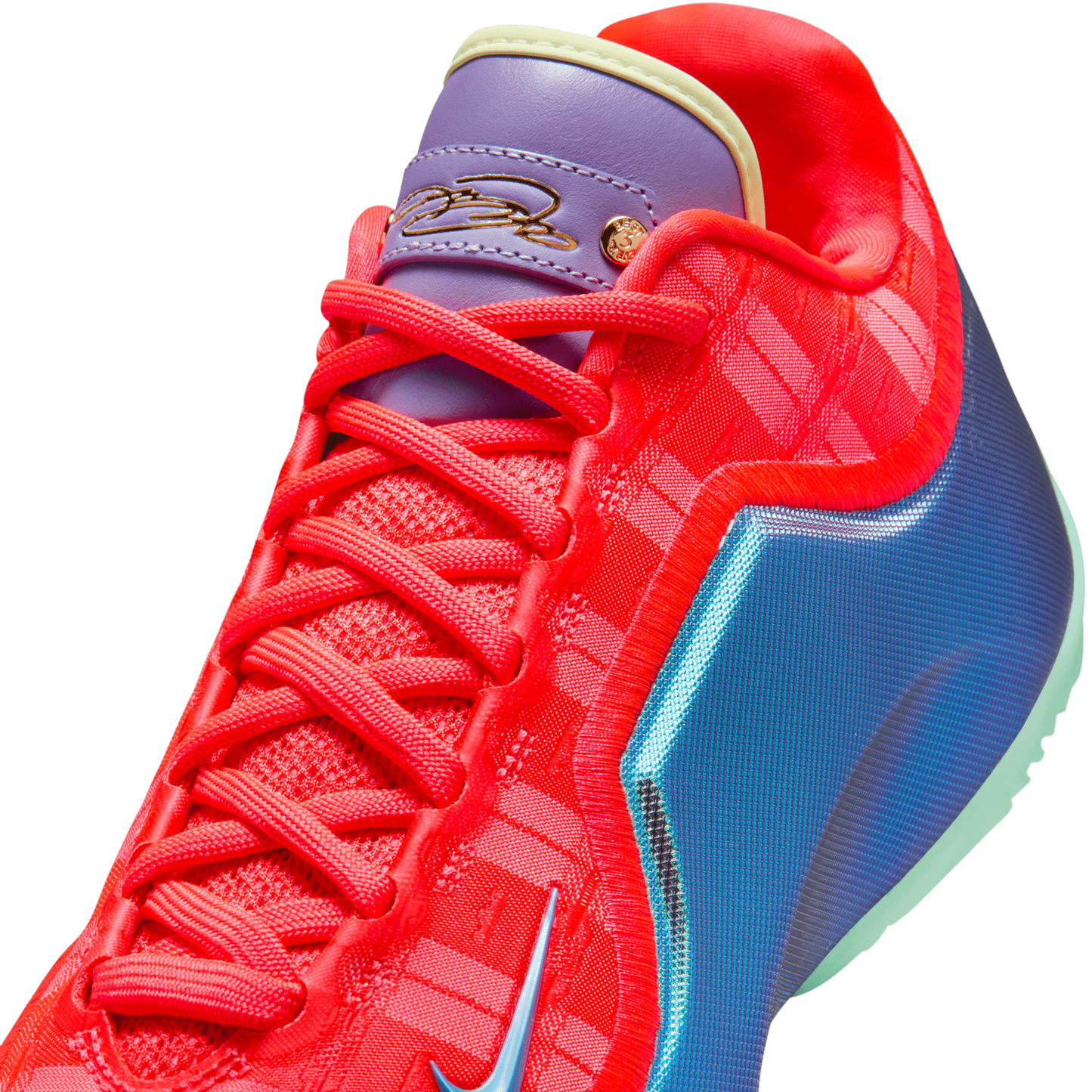Nike Lebron XXIII Xmas - Men's - Bright Crimson/Multi/Dusty Amethyst