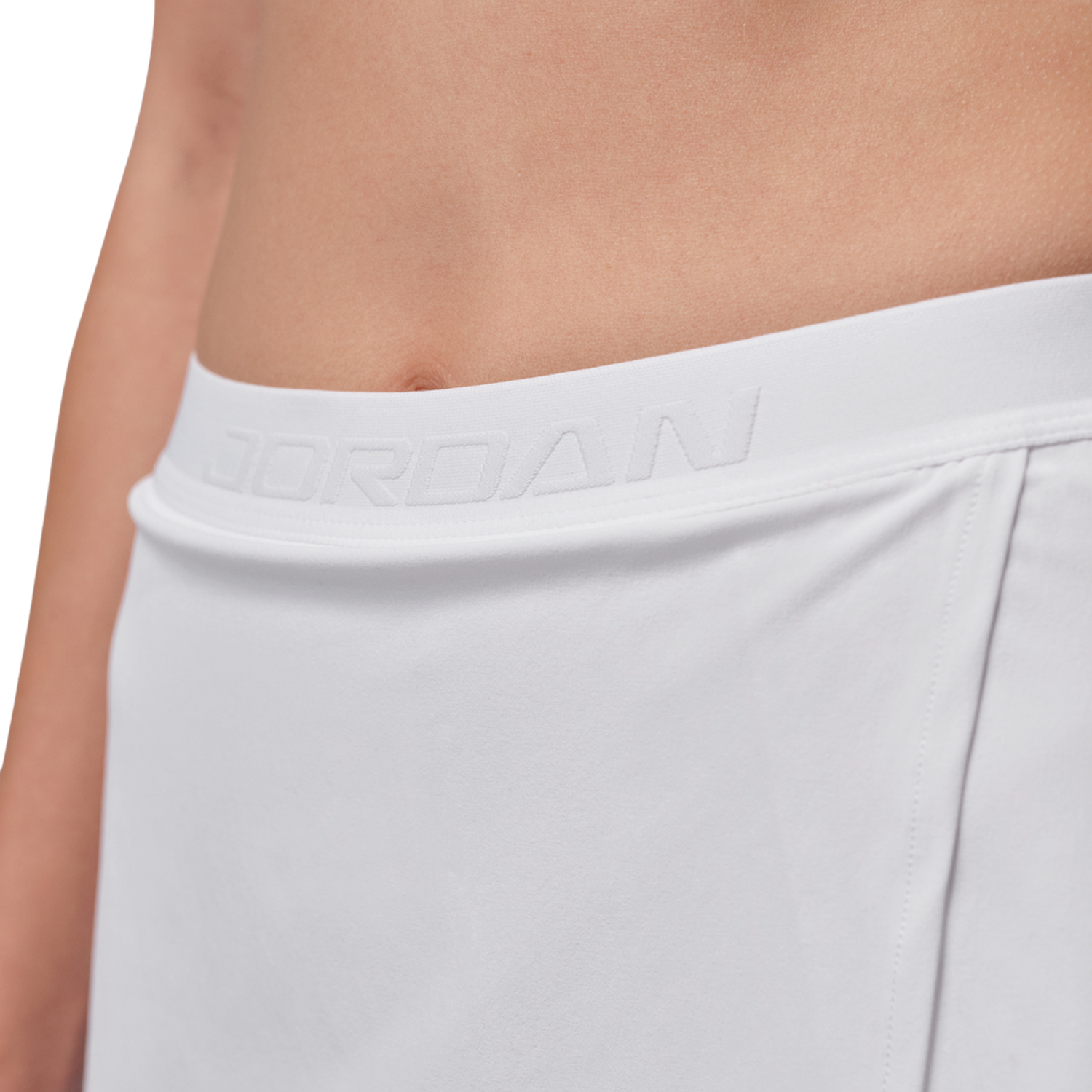 Jordan Sport Dri-FIT High Rise Essential Skirt - Women's - White/Black