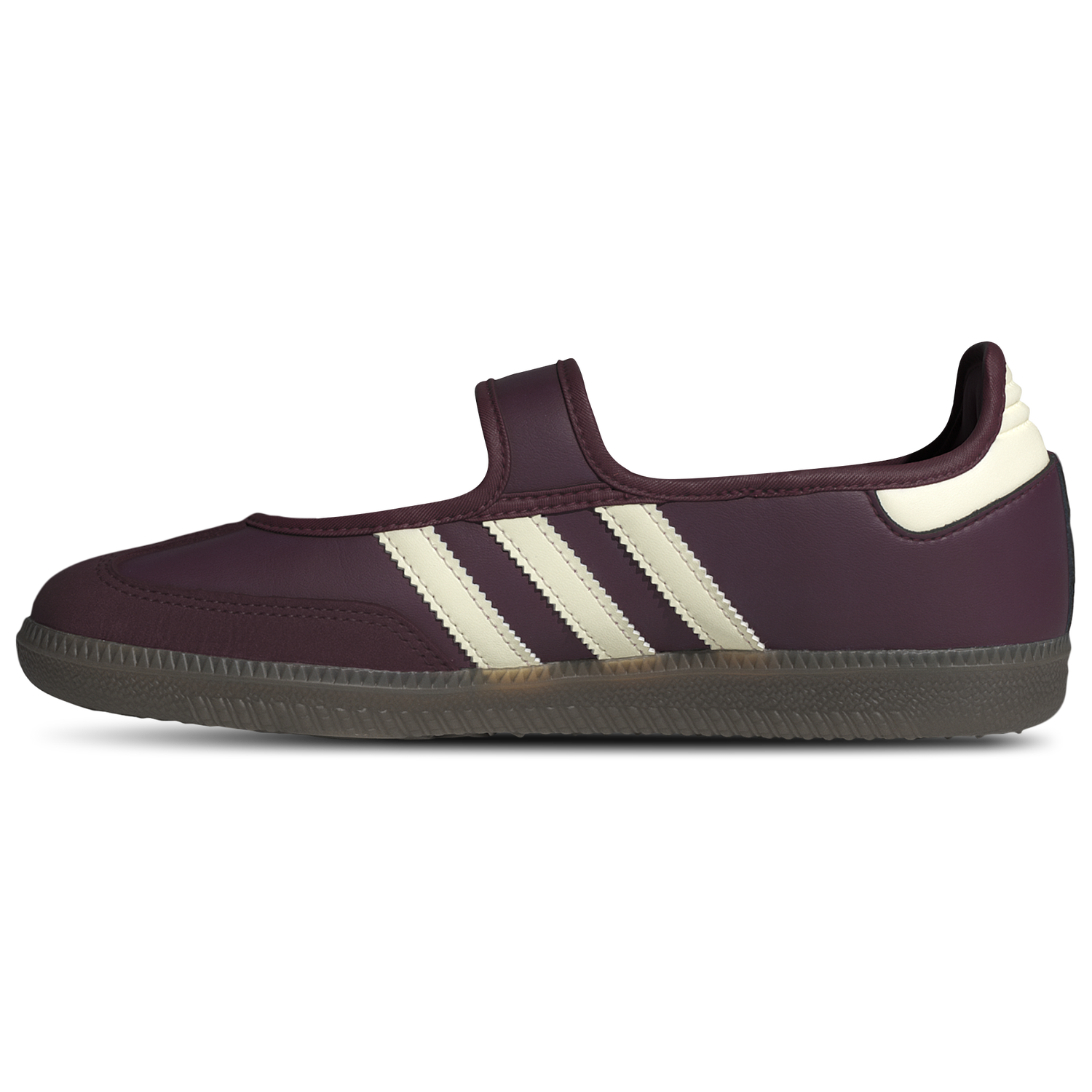 adidas Originals Samba Jane - Women's - Cream White/Gold Metallic/Maroon
