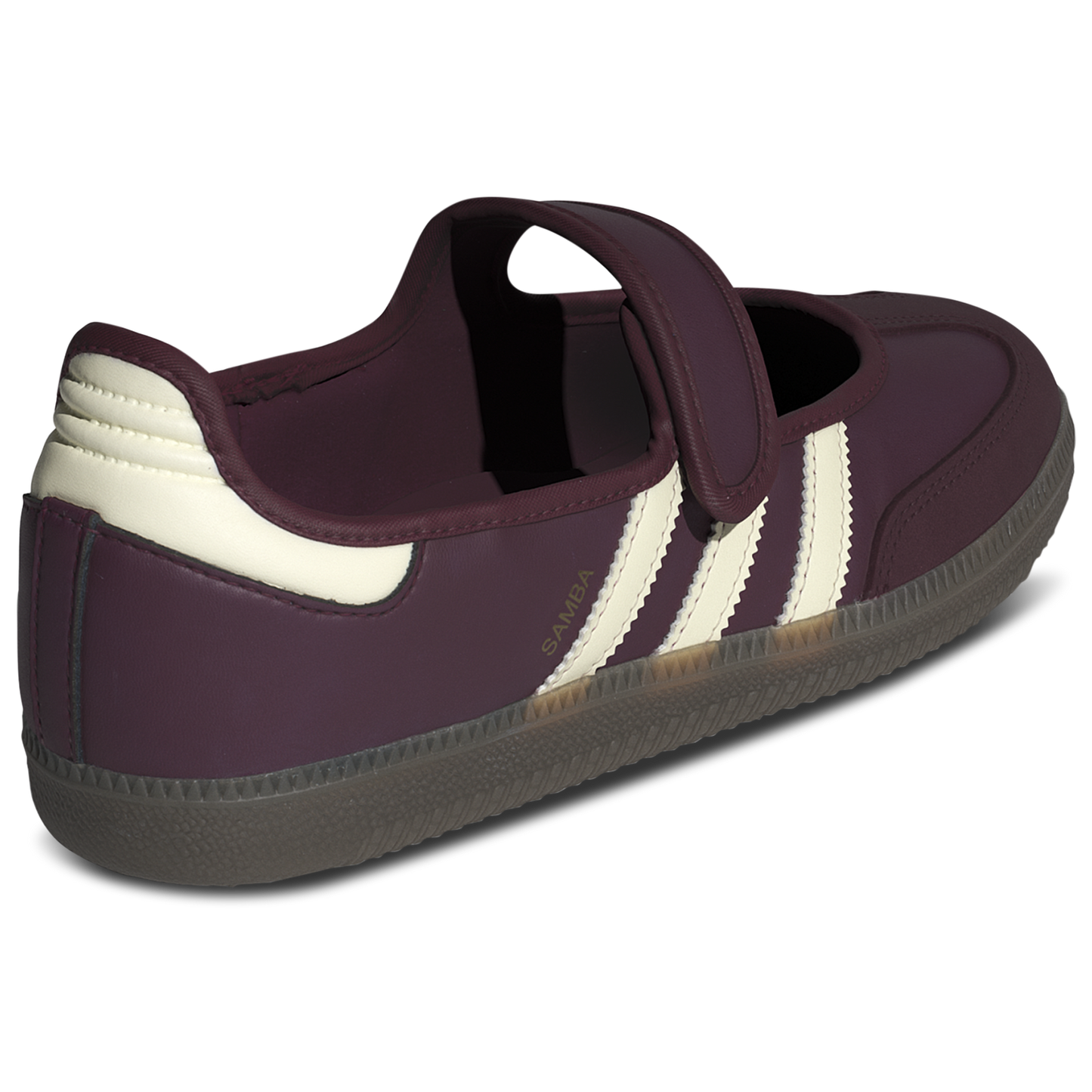 adidas Originals Samba Jane - Women's - Cream White/Gold Metallic/Maroon