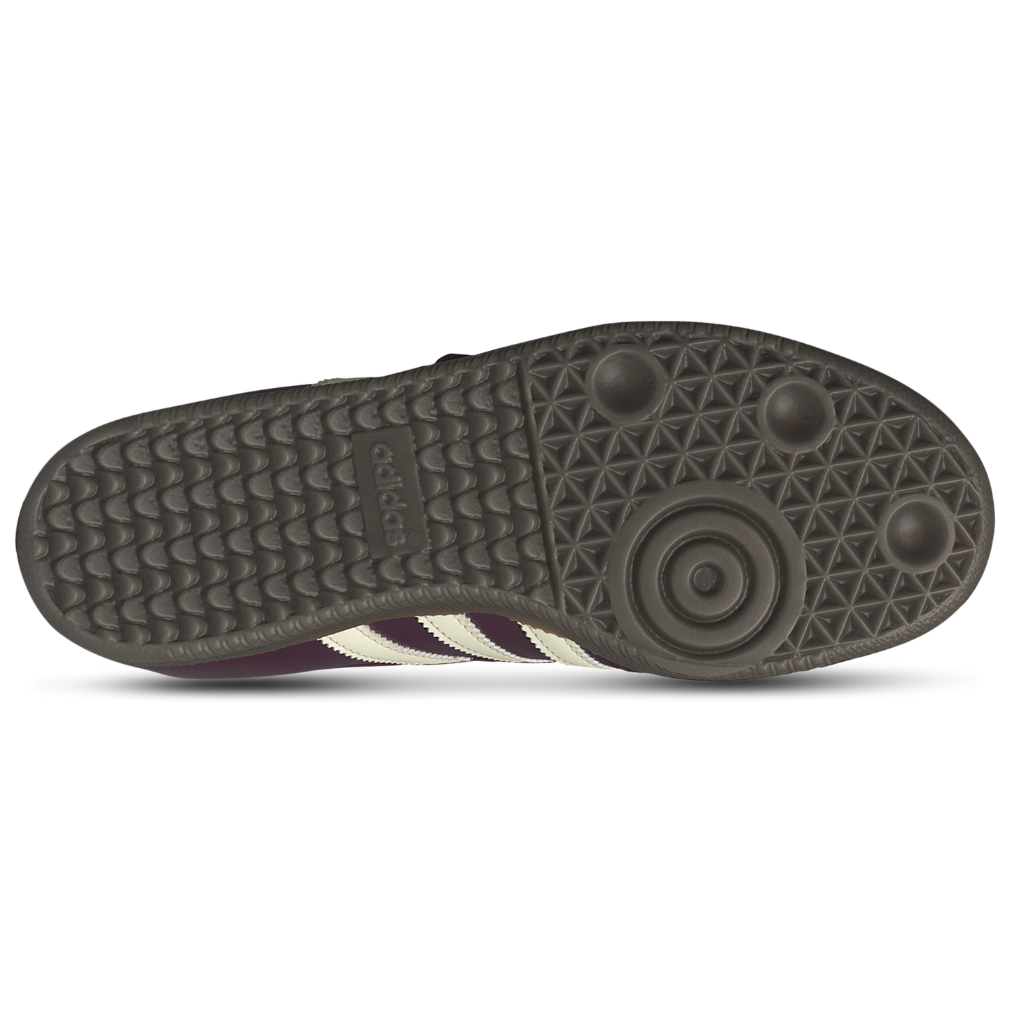 adidas Originals Samba Jane - Women's - Cream White/Gold Metallic/Maroon