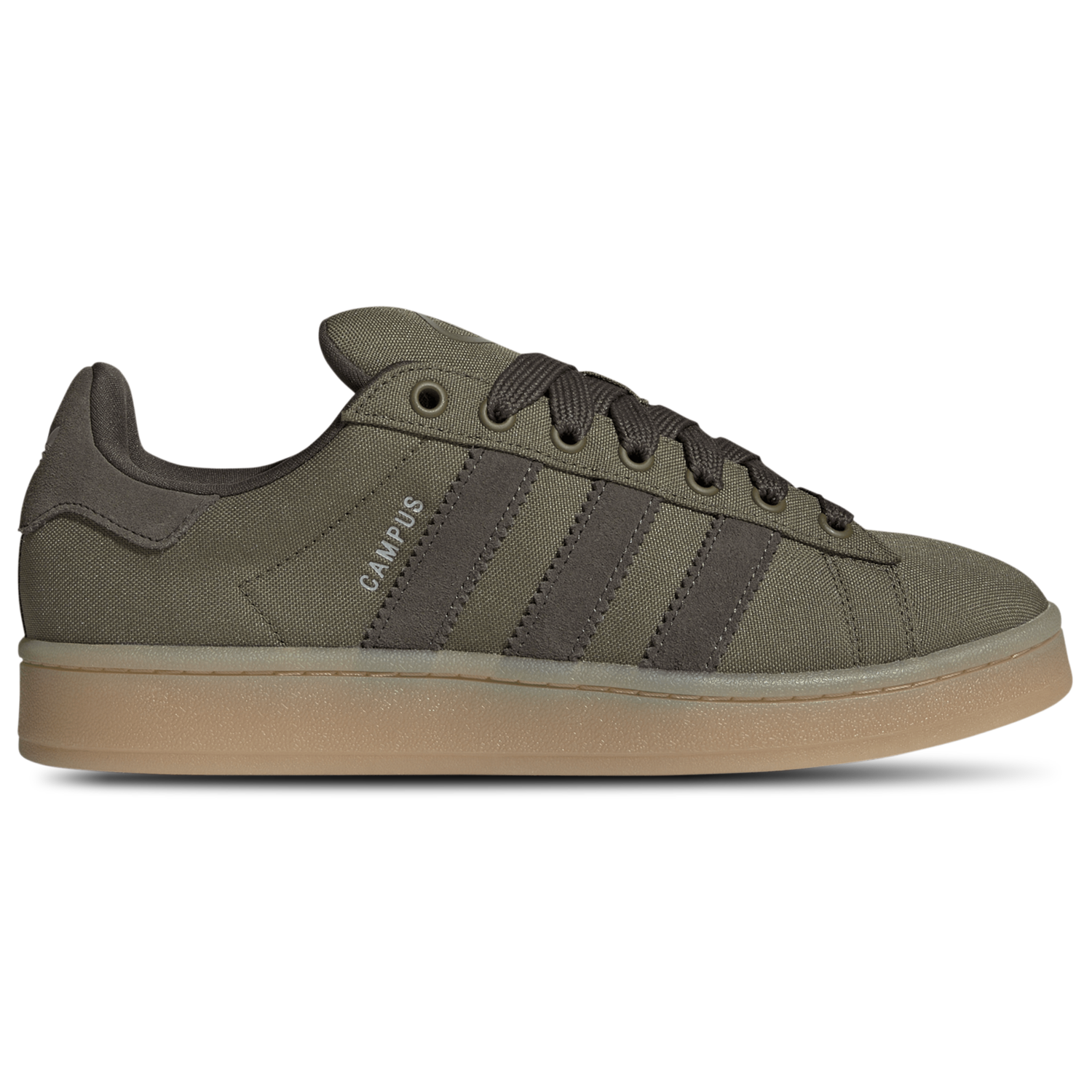 adidas Originals Campus 00s - Men's - Focus Olive/Shadow Olive/Gum