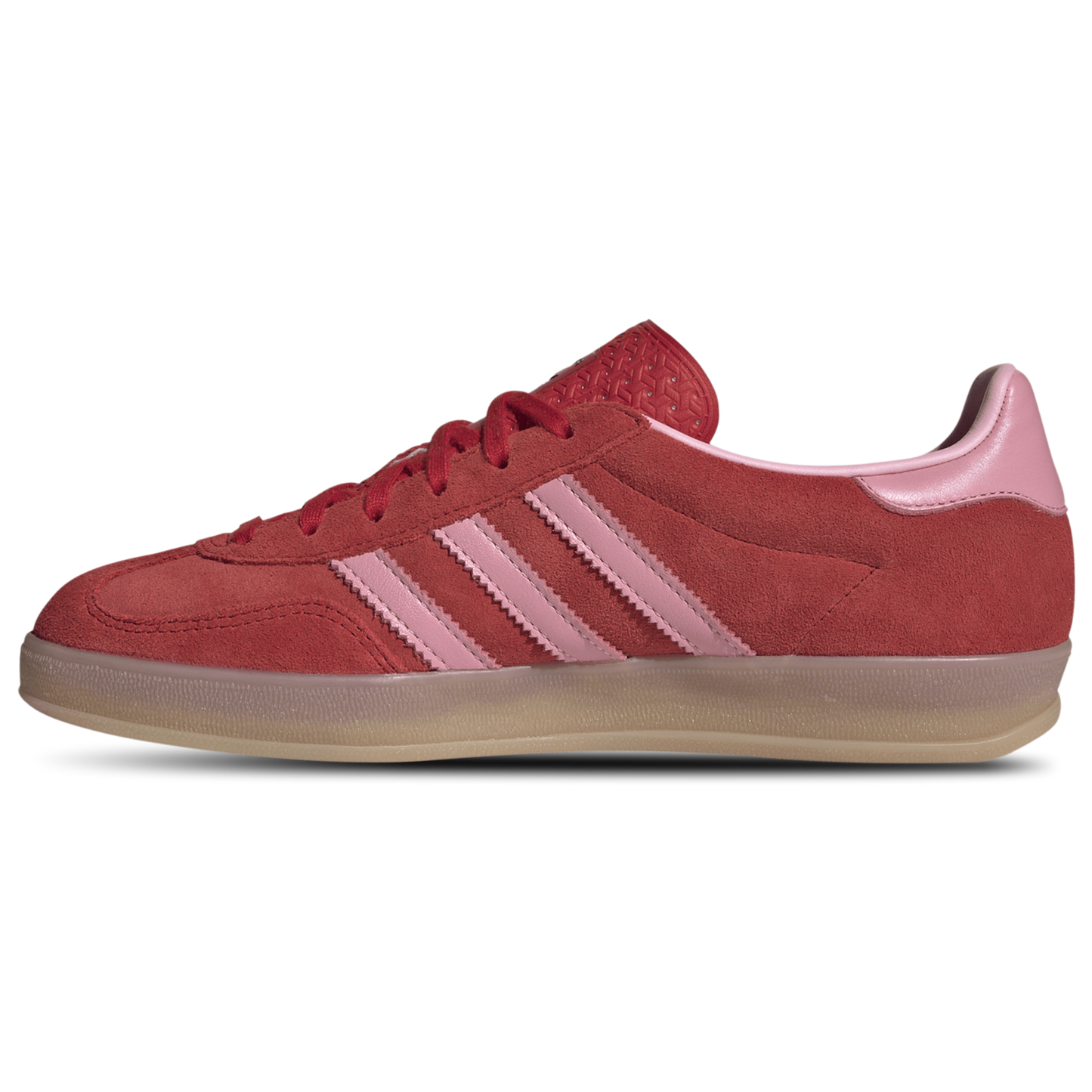 adidas Originals Gazelle Indoor - Women's - Gum/Better Scarlet/Light Pink