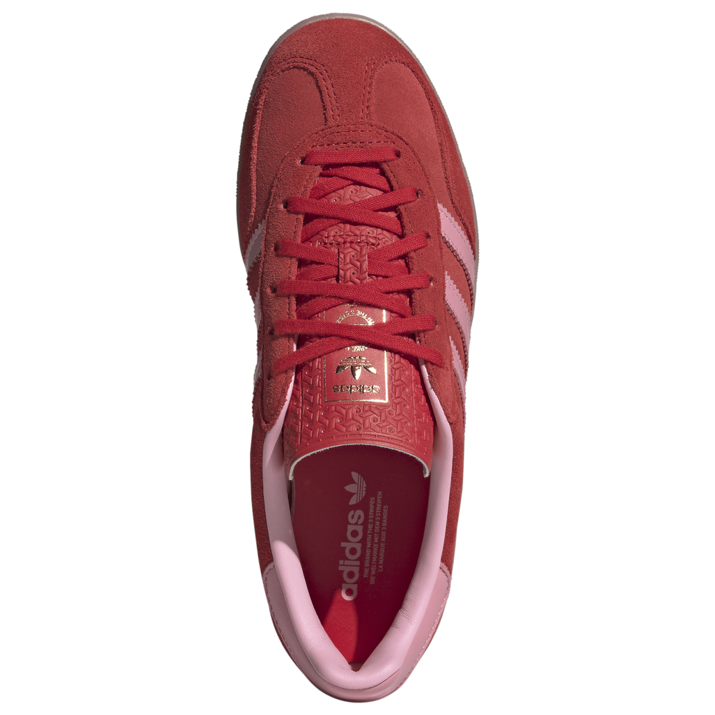 adidas Originals Gazelle Indoor - Women's - Gum/Better Scarlet/Light Pink