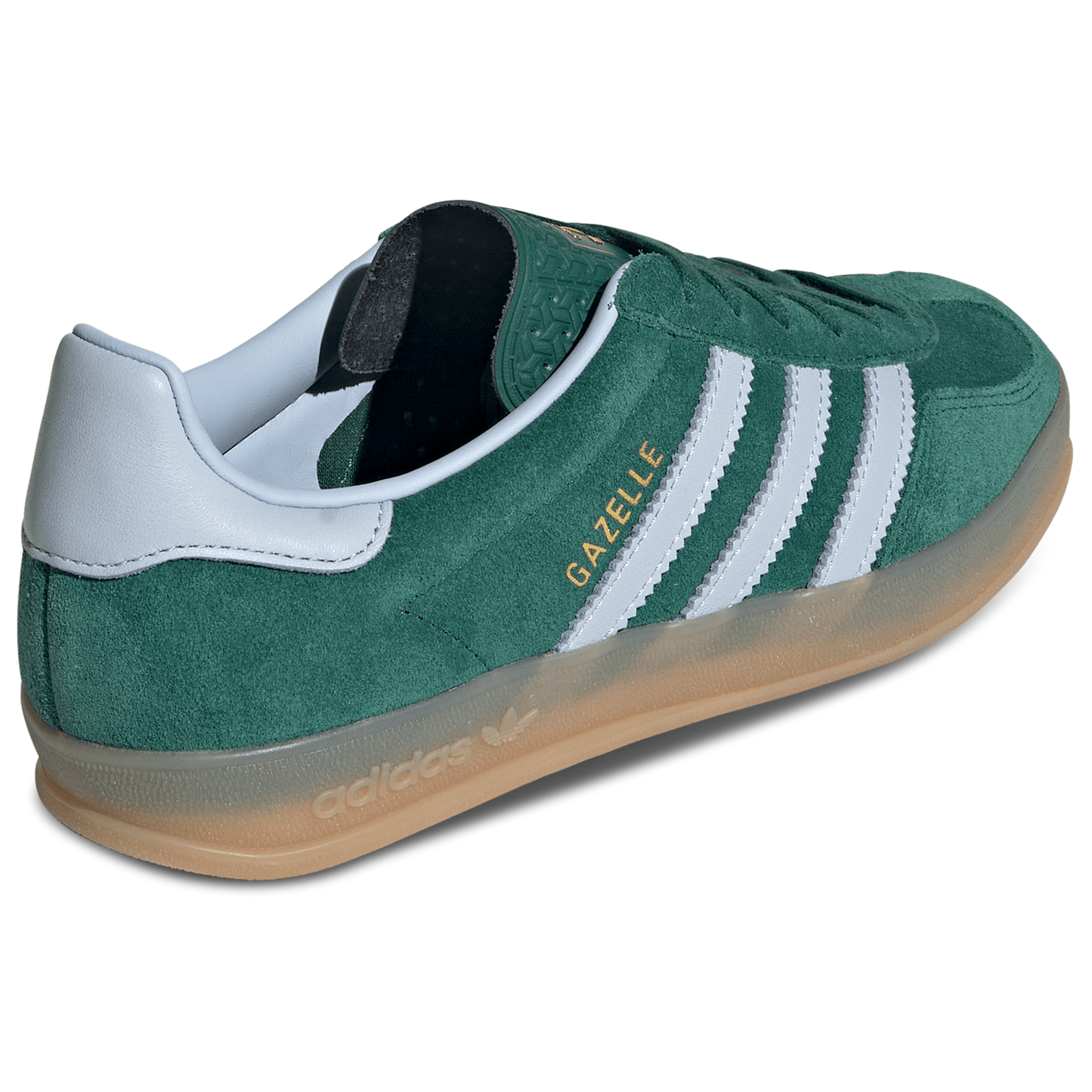 adidas Originals Gazelle Indoor - Women's - Collegiate Green/Crystal Sky/Gum