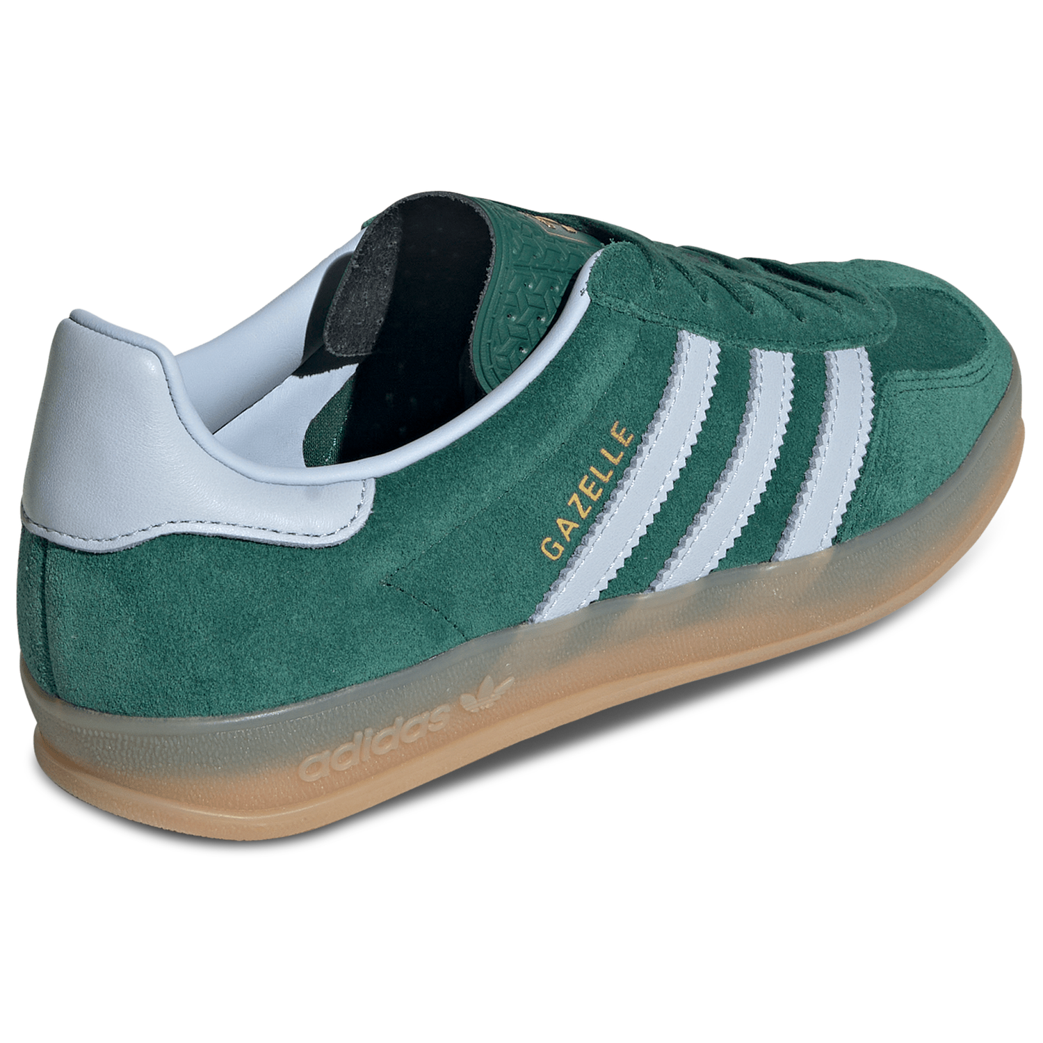 adidas Originals Gazelle Indoor - Women's - Collegiate Green/Crystal Sky/Gum
