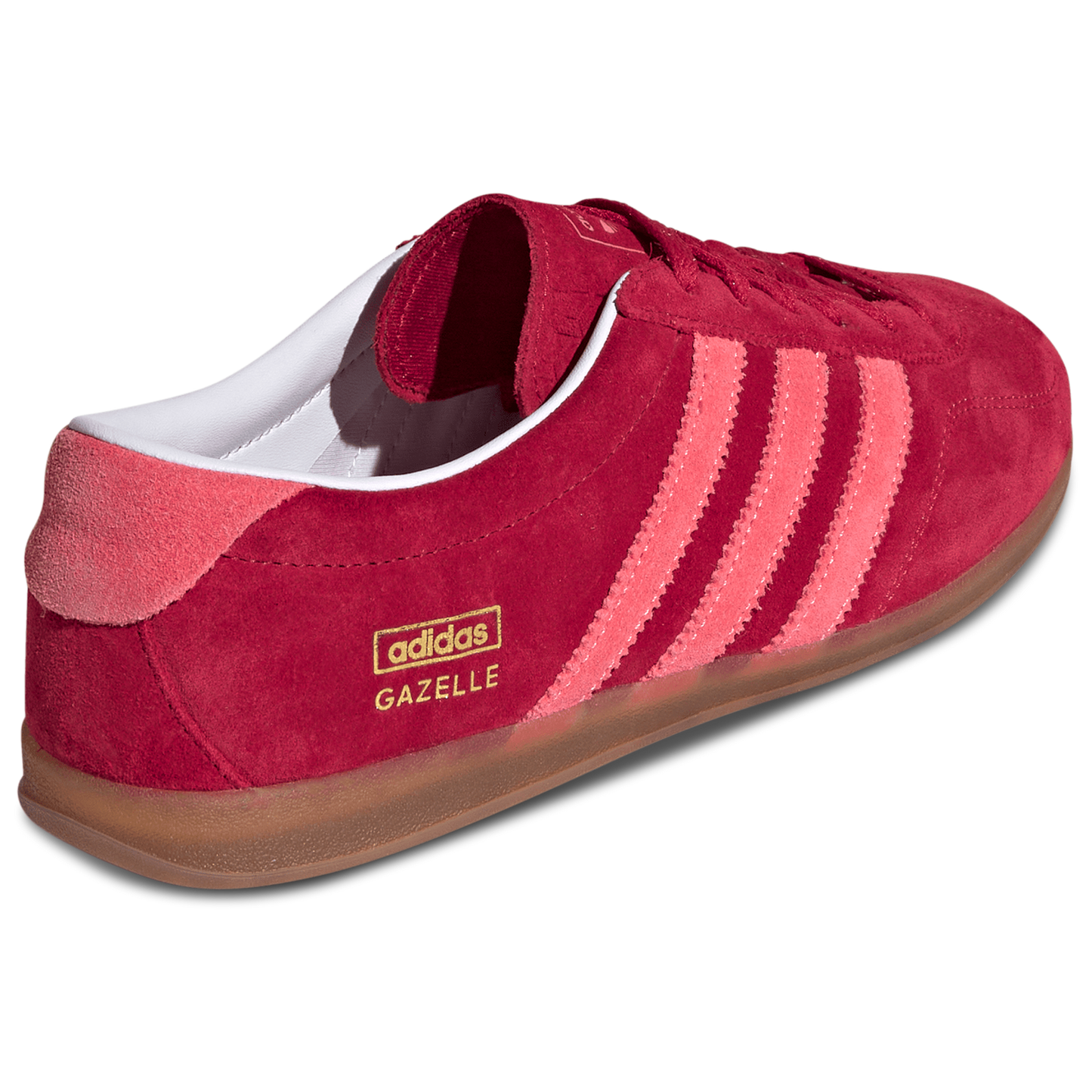 adidas Originals Gazelle Low Pro - Women's - Gum/Team Victory Red/Gum