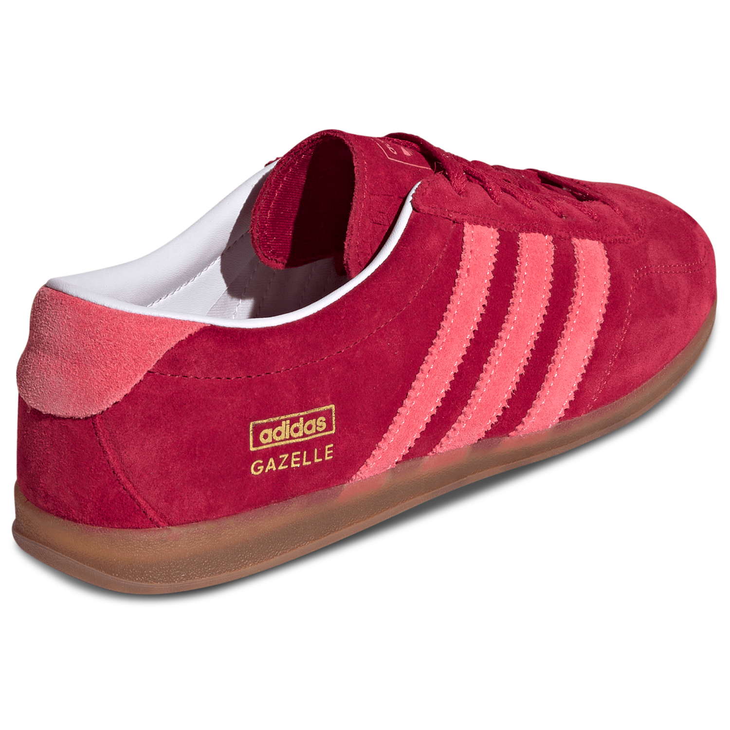 adidas Originals Gazelle Low Pro - Women's - Gum/Team Victory Red/Gum