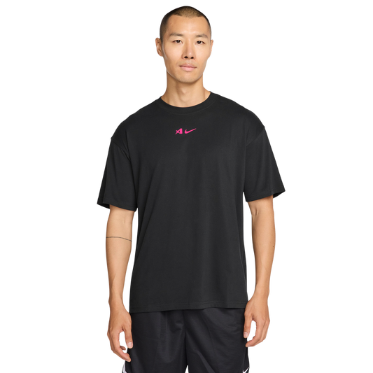 Nike Dri-FIT A'Ja Wilson Airbrush T-Shirt - Women's - Black/Pink