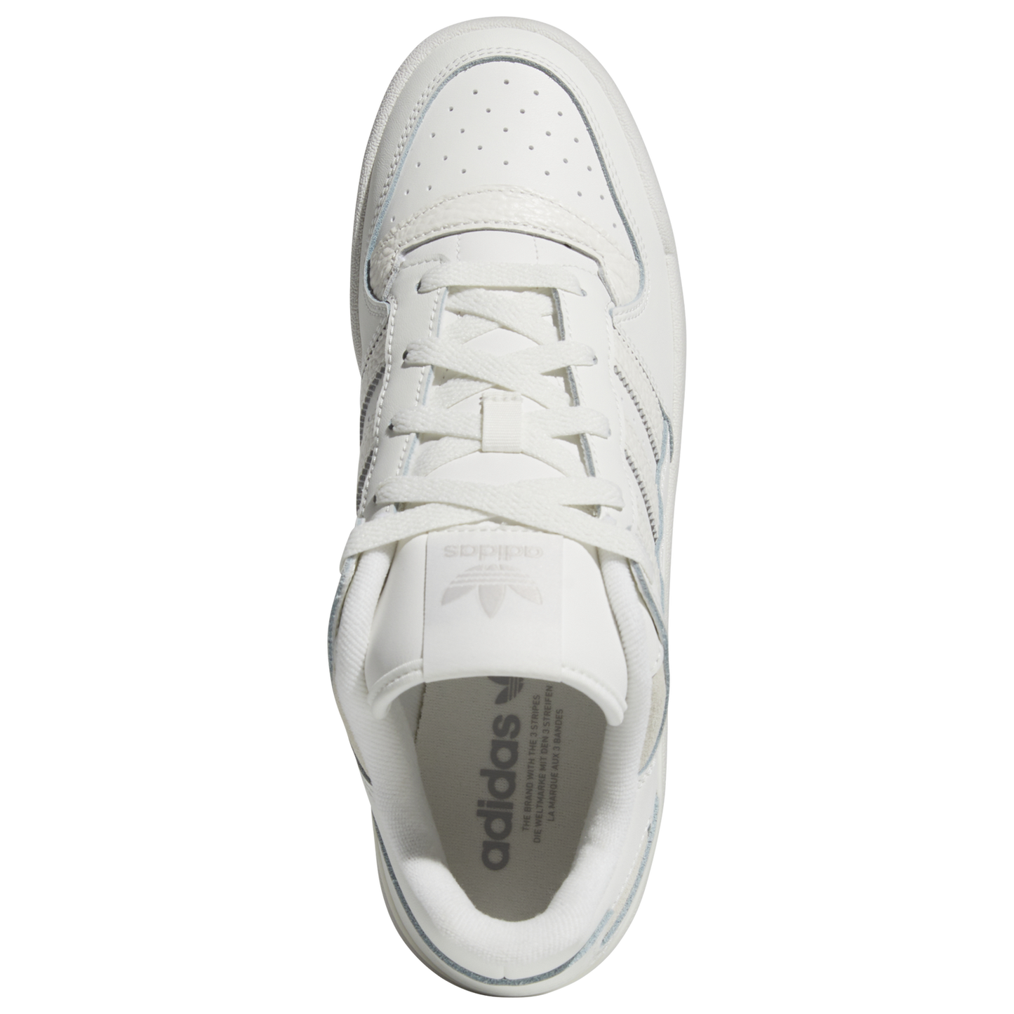 adidas Originals Forum Low CL - Men's - White/Grey/White