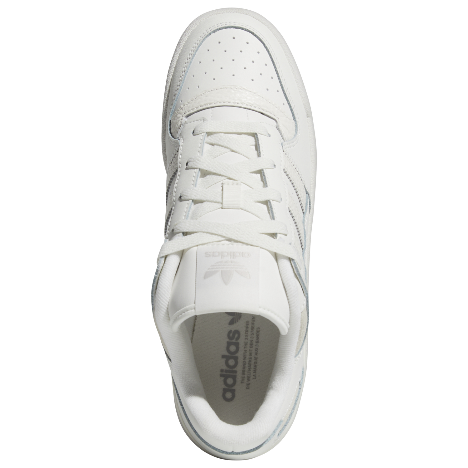 adidas Originals Forum Low CL - Men's - White/Grey/White