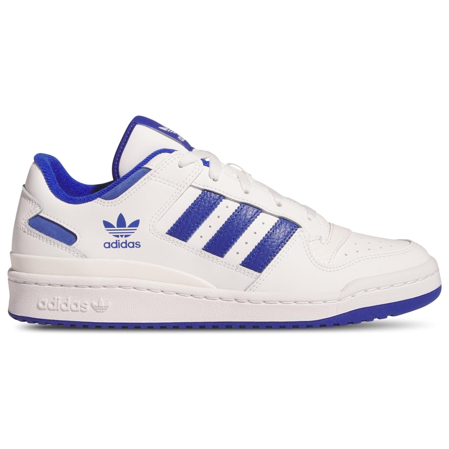 adidas Originals Forum Low CL - Men's - White/Team Royal Blue/White