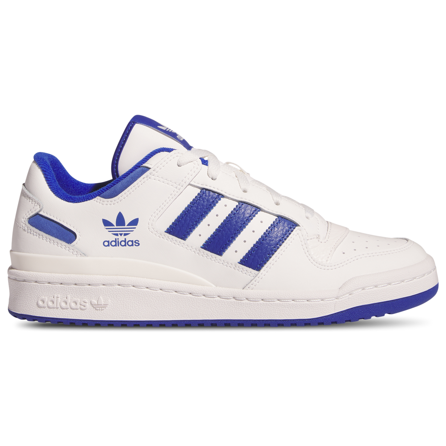 adidas Originals Forum Low CL - Men's - White/Team Royal Blue/White