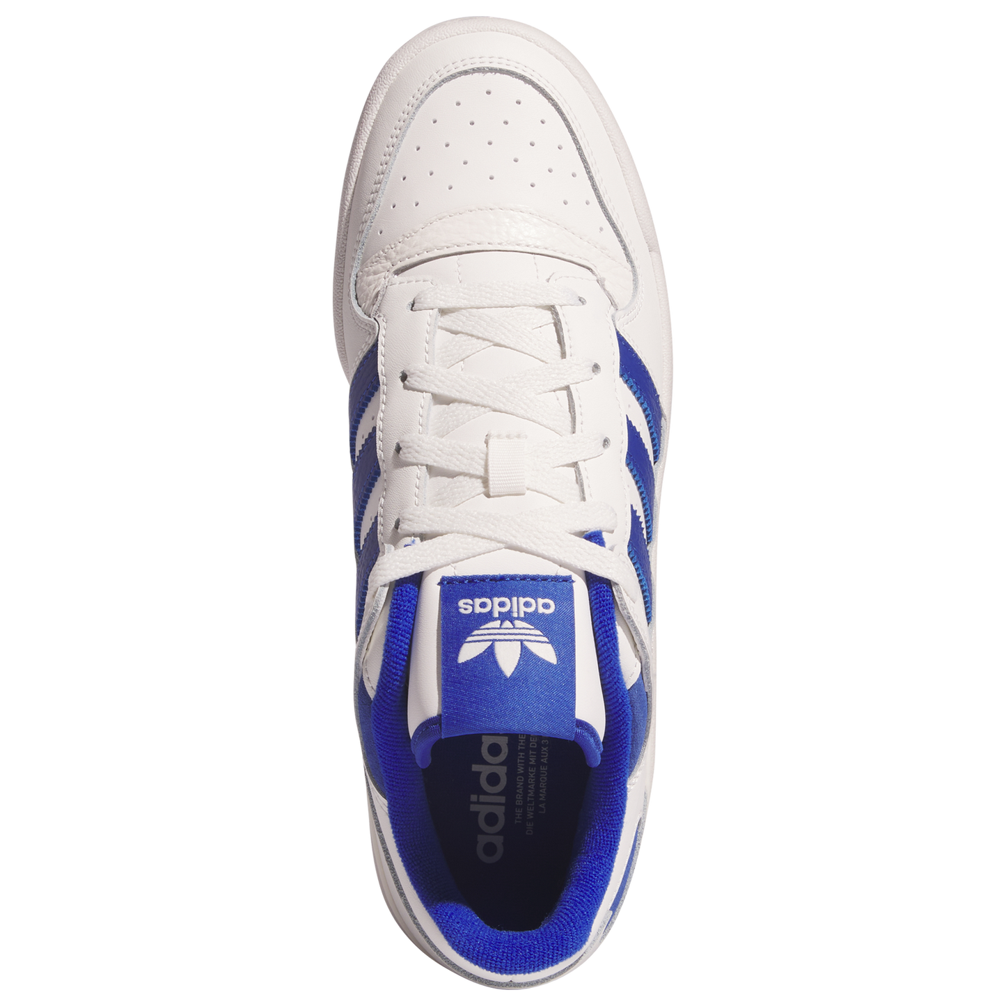 adidas Originals Forum Low CL - Men's - White/Team Royal Blue/White