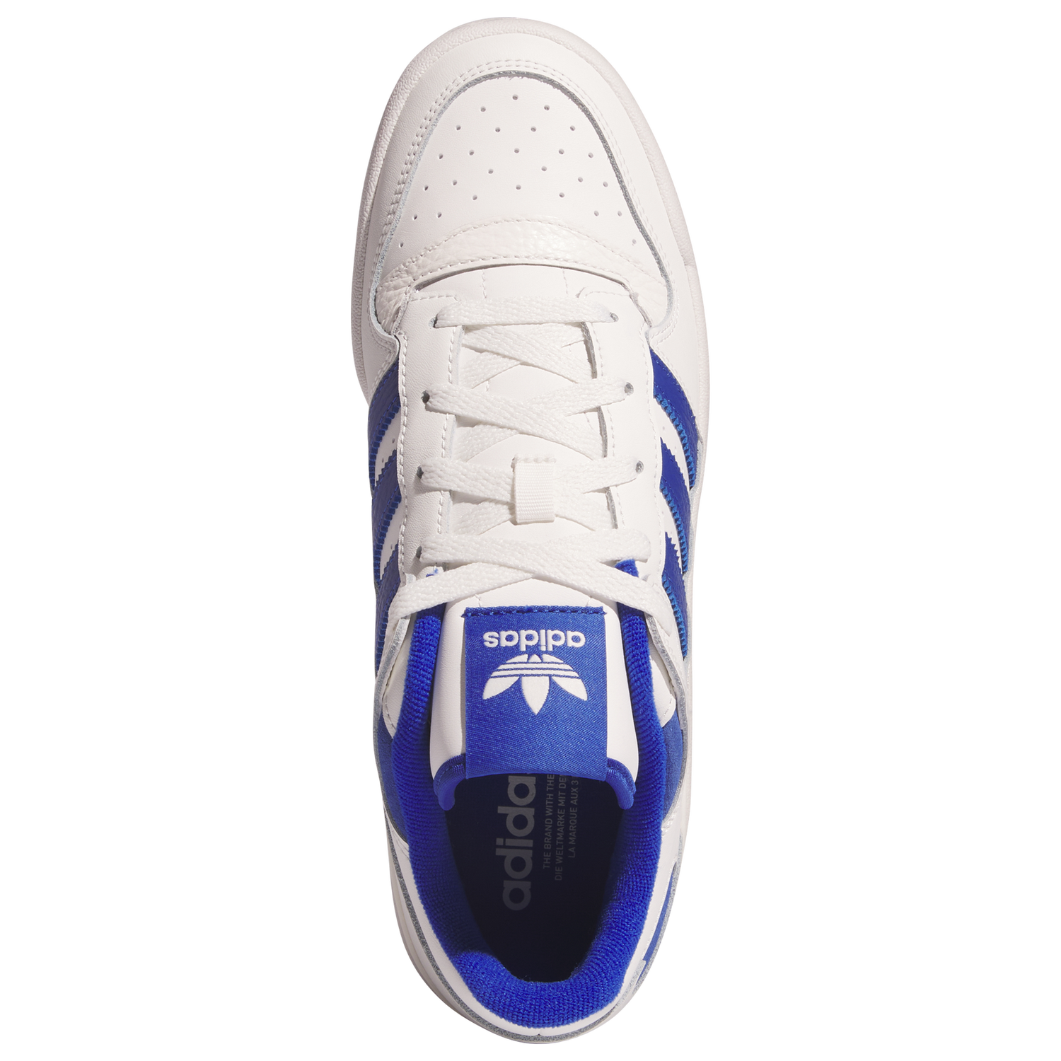 adidas Originals Forum Low CL - Men's - White/Team Royal Blue/White