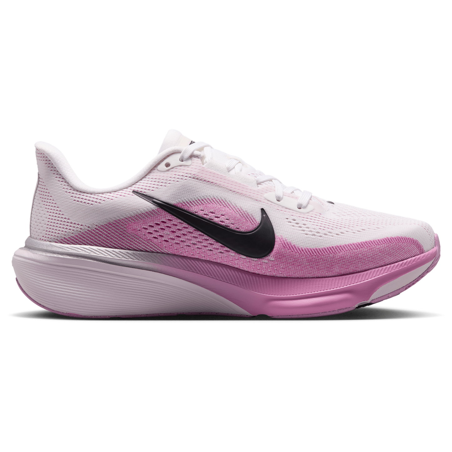 Nike Air Zoom Pegasus 42 Wide - Women's - White/Black/Lt Magenta