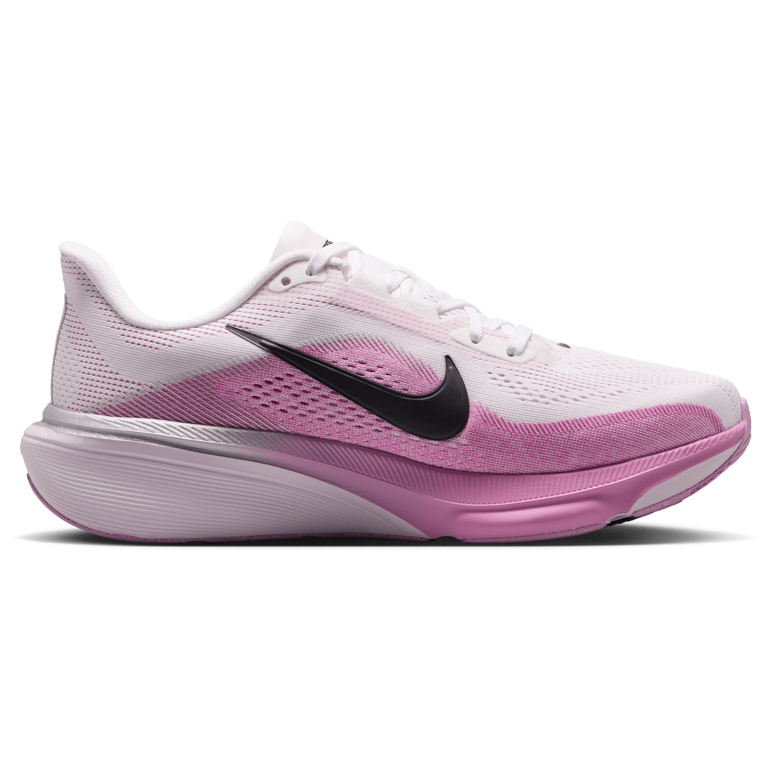 Nike Air Zoom Pegasus 42 Wide - Women's - White/Black/Lt Magenta
