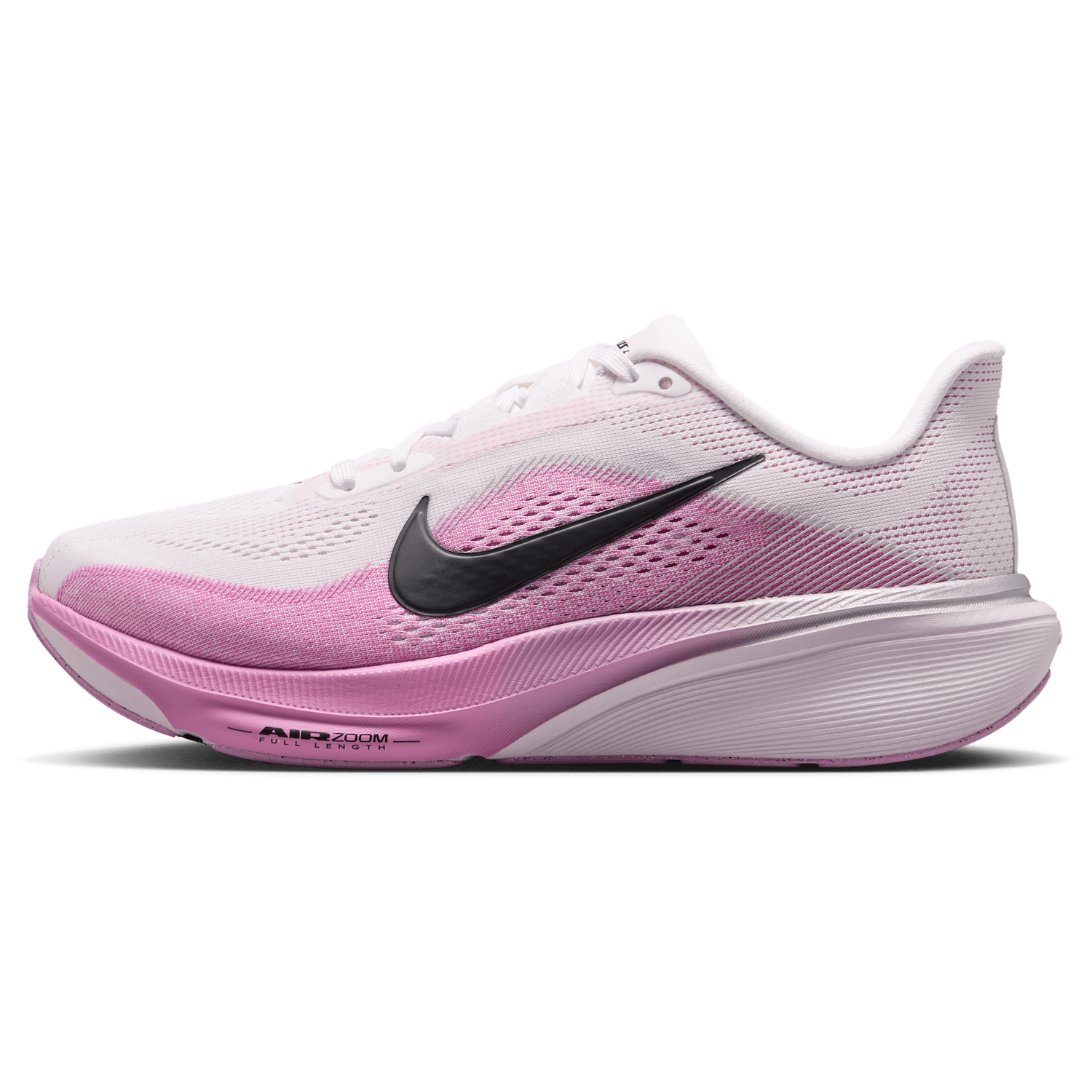 Nike Air Zoom Pegasus 42 Wide - Women's - White/Black/Lt Magenta