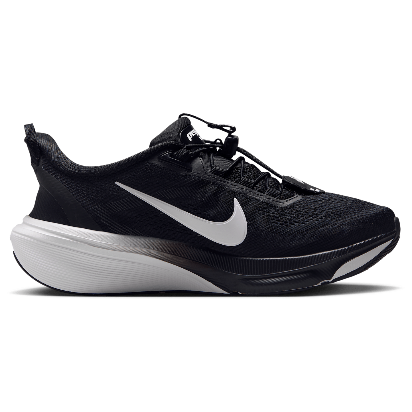 Nike Pegasus 42 Easyon - Women's - Black/Dk Smoke Grey/White