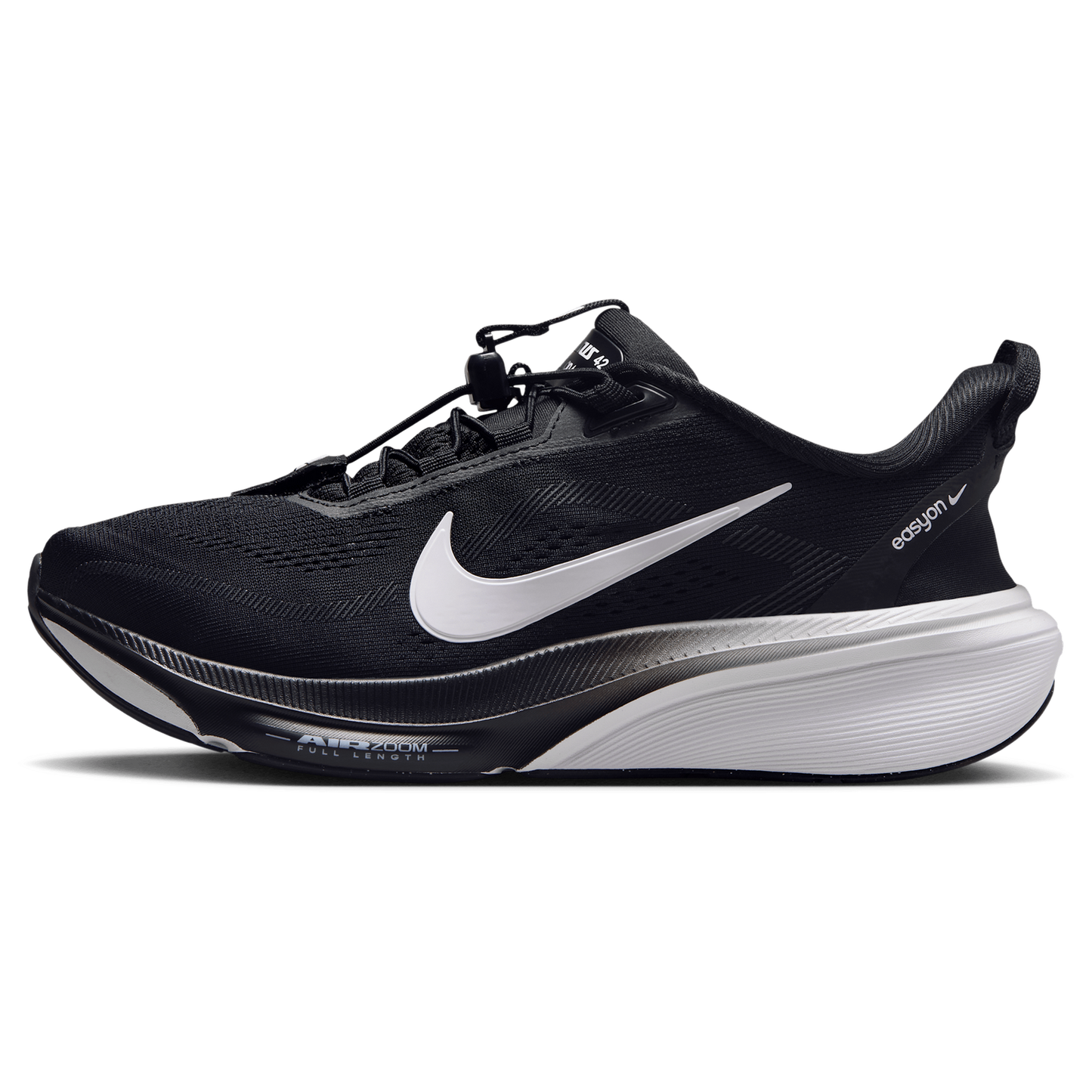 Nike Pegasus 42 Easyon - Women's - Black/Dk Smoke Grey/White