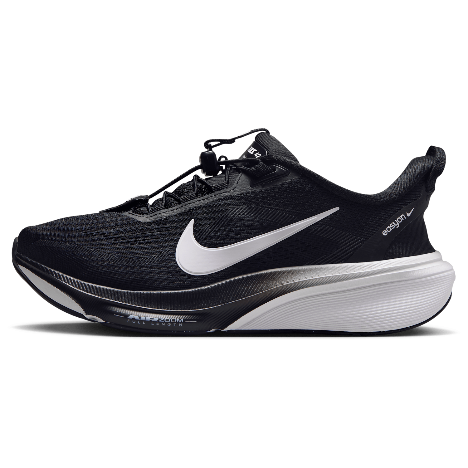 Nike Pegasus 42 Easyon - Women's - Black/Dk Smoke Grey/White