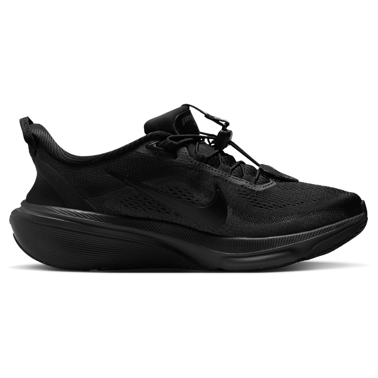 Nike Pegasus 42 Easyon - Women's - Black/Black/Anthracite