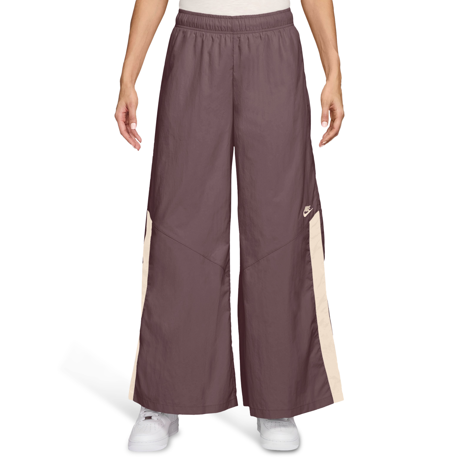 Nike NSW Wide Leg Woven Pants - Women's - Tattoo/Chalk