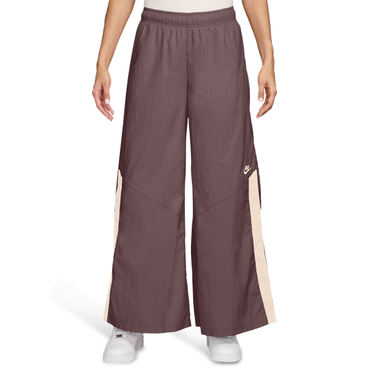 Nike NSW Wide Leg Woven Pants - Women's - Tattoo/Chalk
