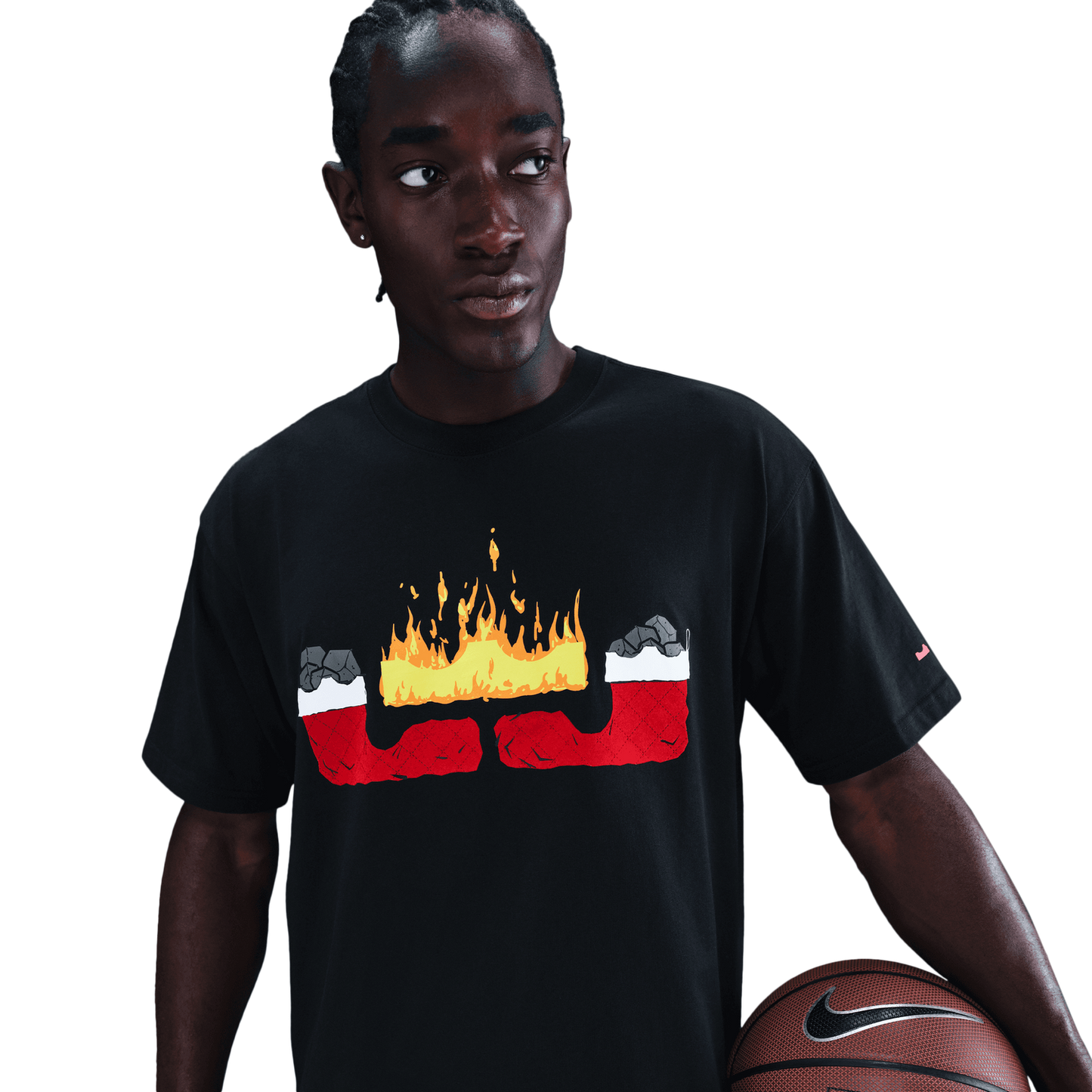 Nike Lebron M90 T-Shirt - Men's - Black/Multi