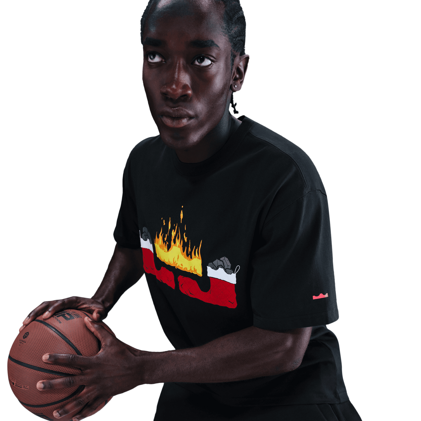 Nike Lebron M90 T-Shirt - Men's - Black/Multi