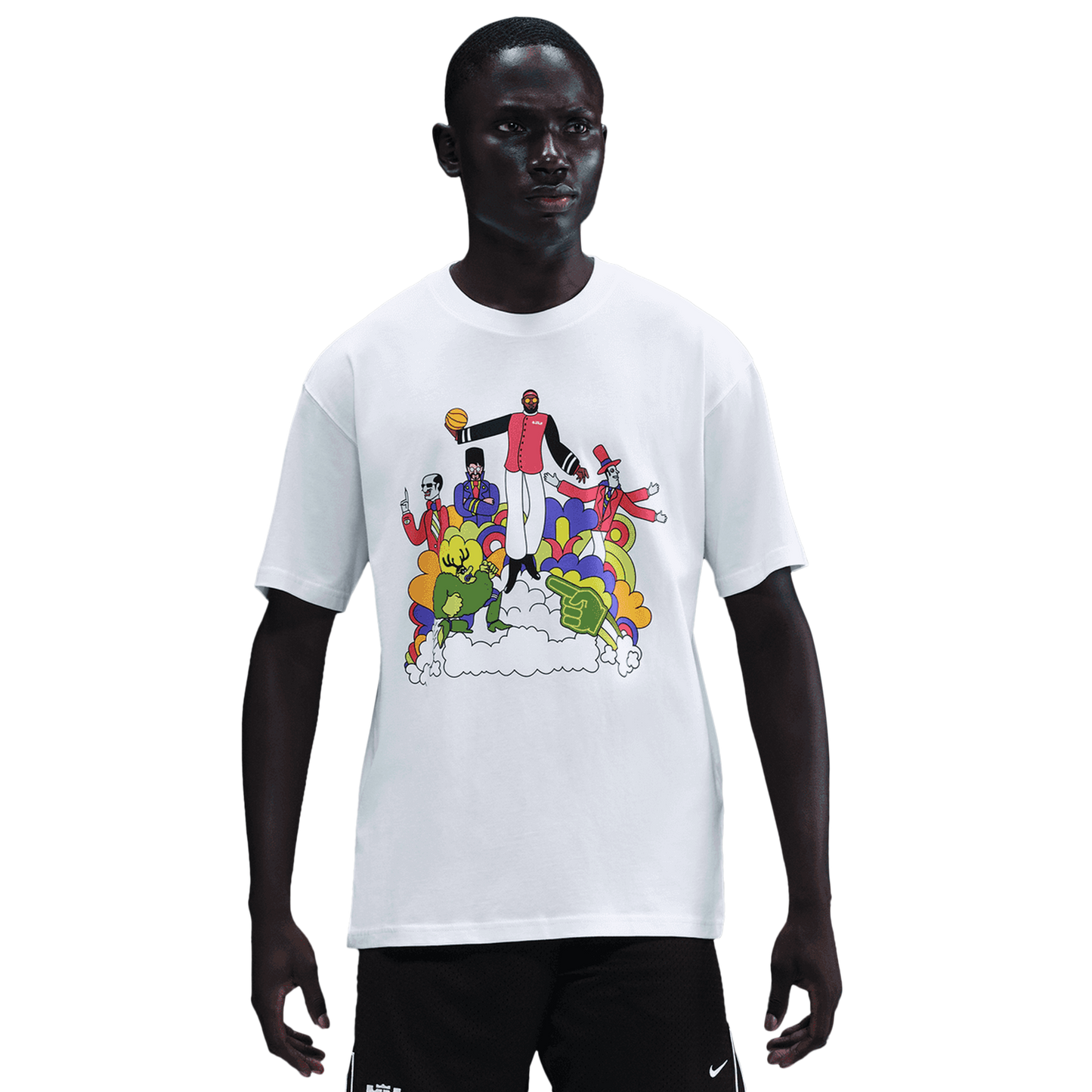 Nike Lebron M90 T-Shirt - Men's - White