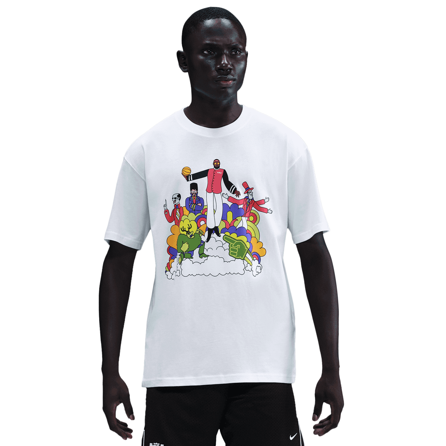 Nike Lebron M90 T-Shirt - Men's - White