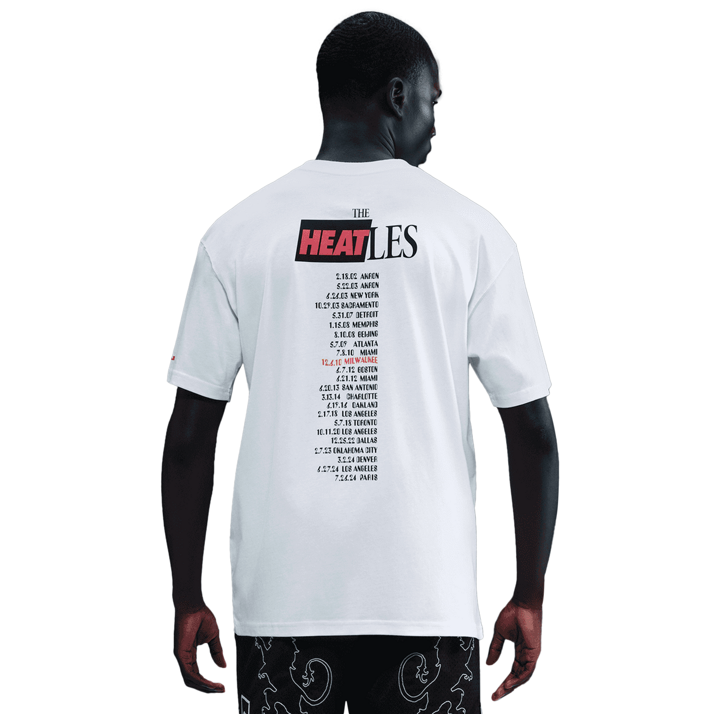 Nike Lebron M90 T-Shirt - Men's - White