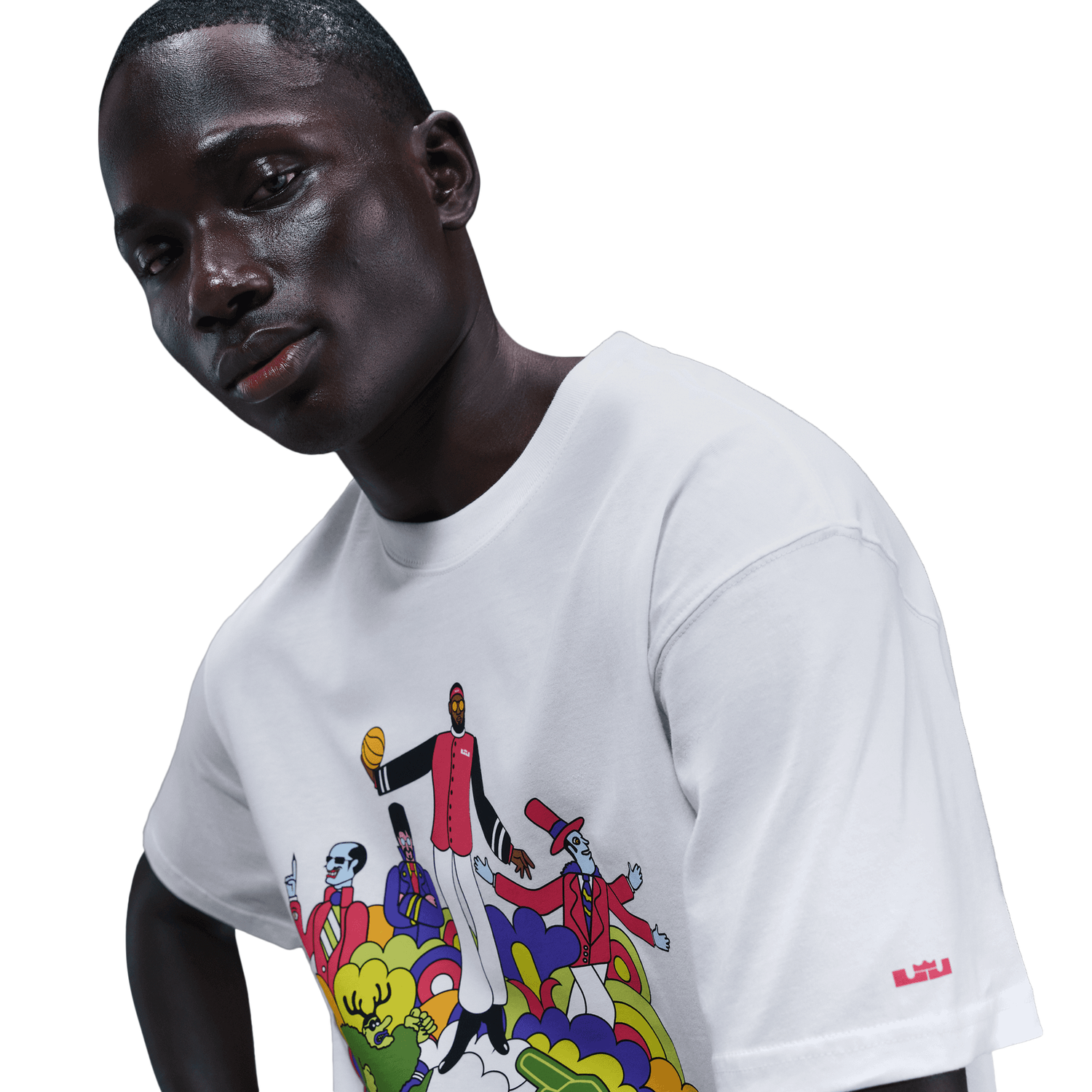 Nike Lebron M90 T-Shirt - Men's - White