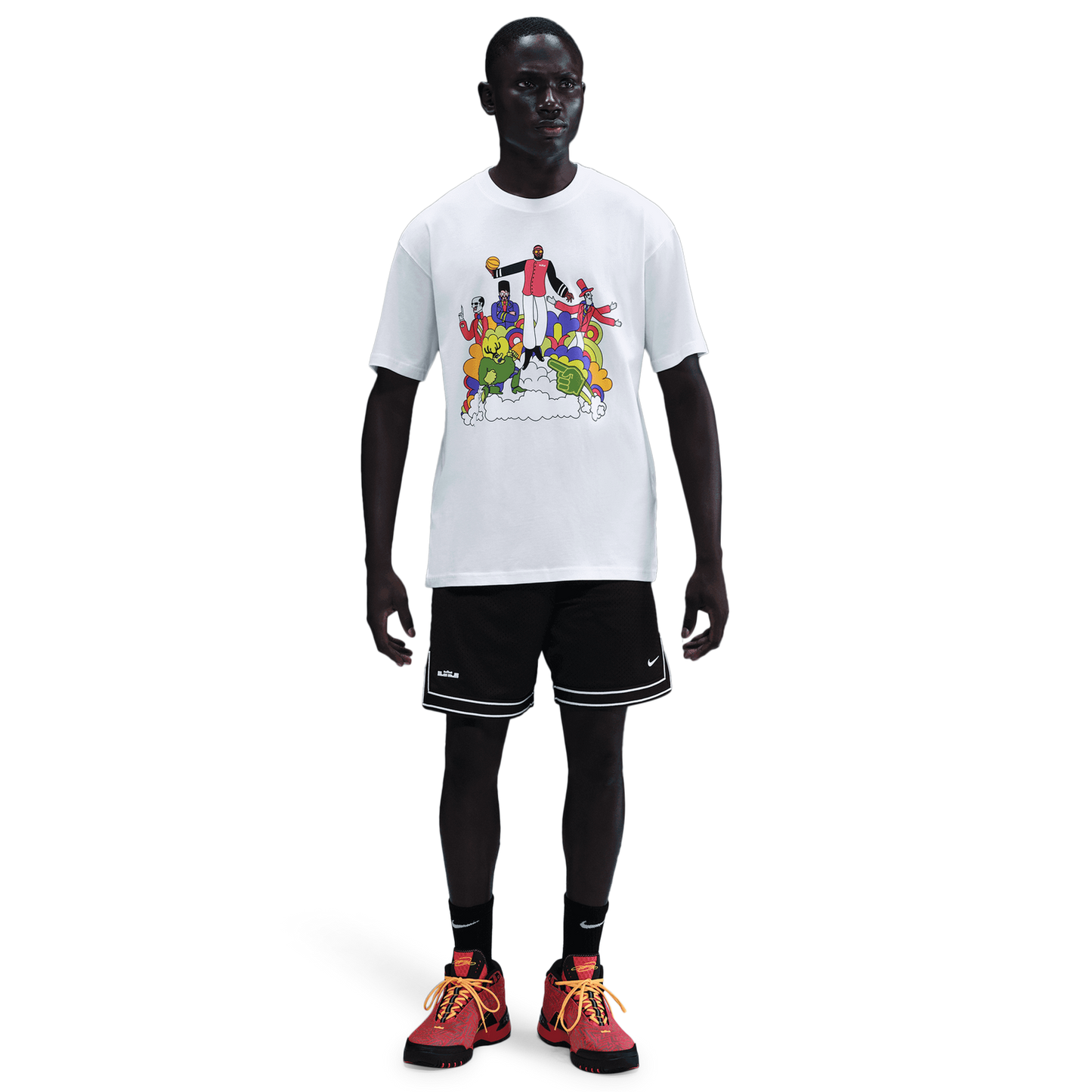 Nike Lebron M90 T-Shirt - Men's - White