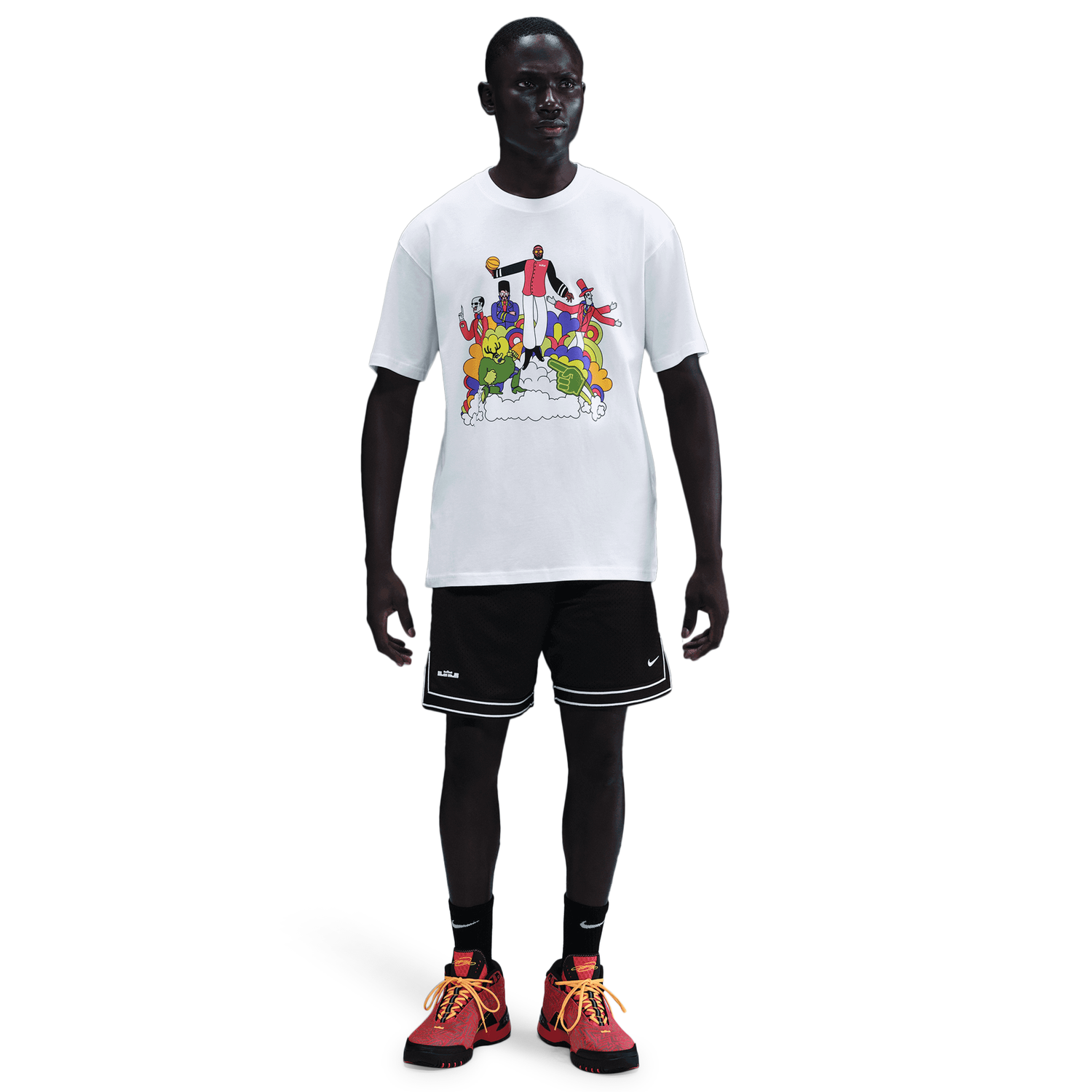 Nike Lebron M90 T-Shirt - Men's - White