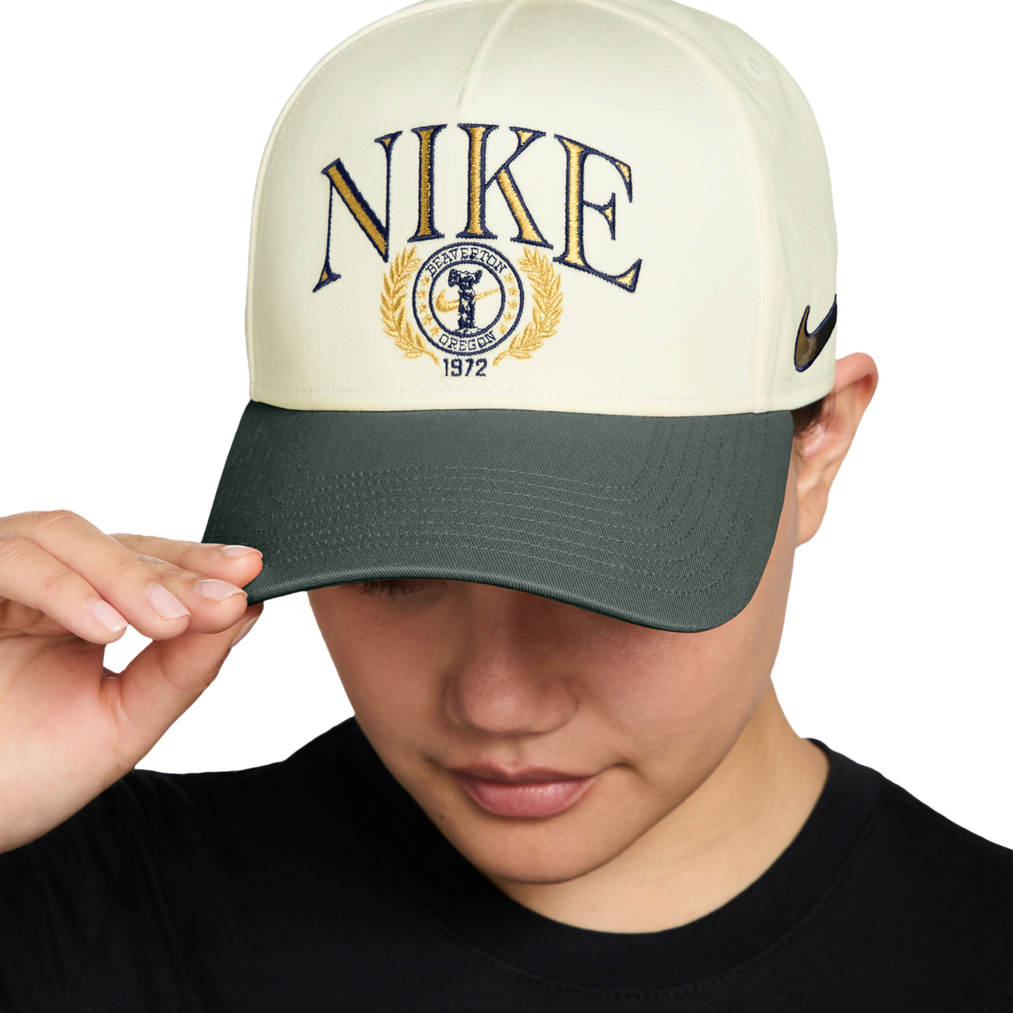 Nike GFX Rise Cap - Men's - Green/Beige
