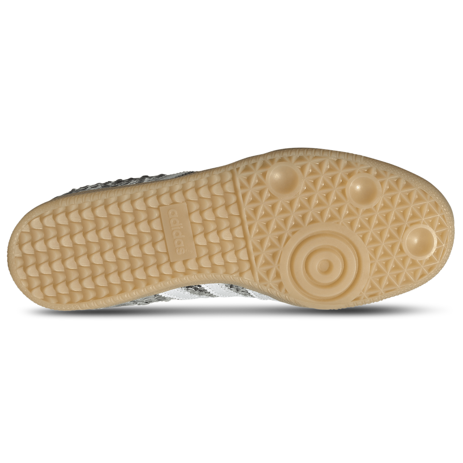 adidas Originals Samba OG - Women's - Footwear White/Gum 3/Silver Metallic