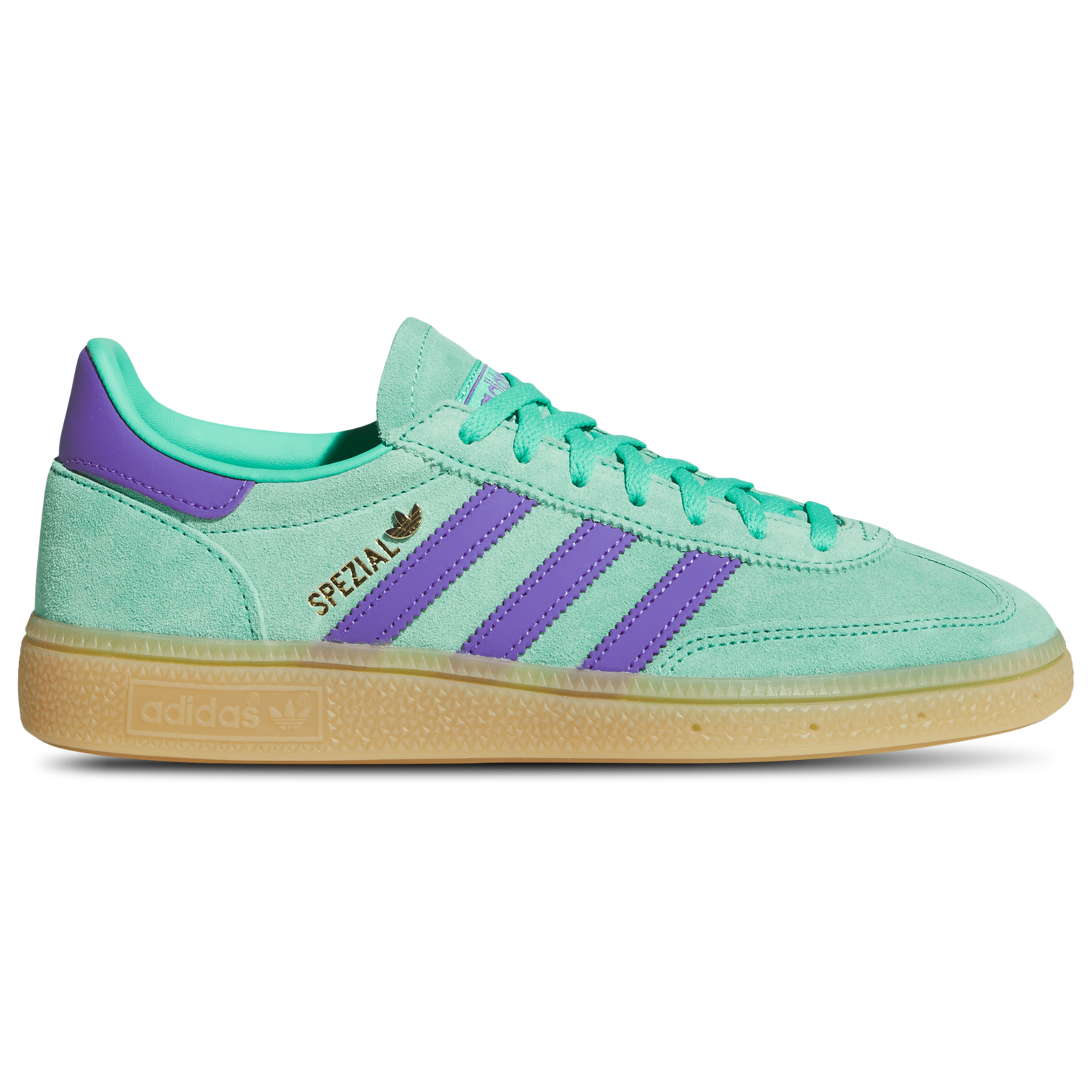 adidas Originals Handball Spezial - Women's - Hi Res Green/Purple Rush/Gold Met