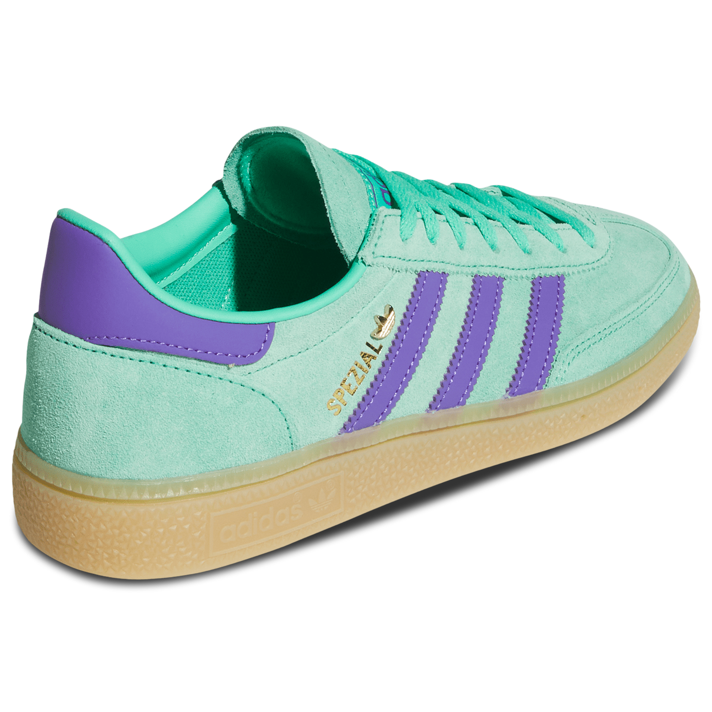 adidas Originals Handball Spezial - Women's - Hi Res Green/Purple Rush/Gold Met