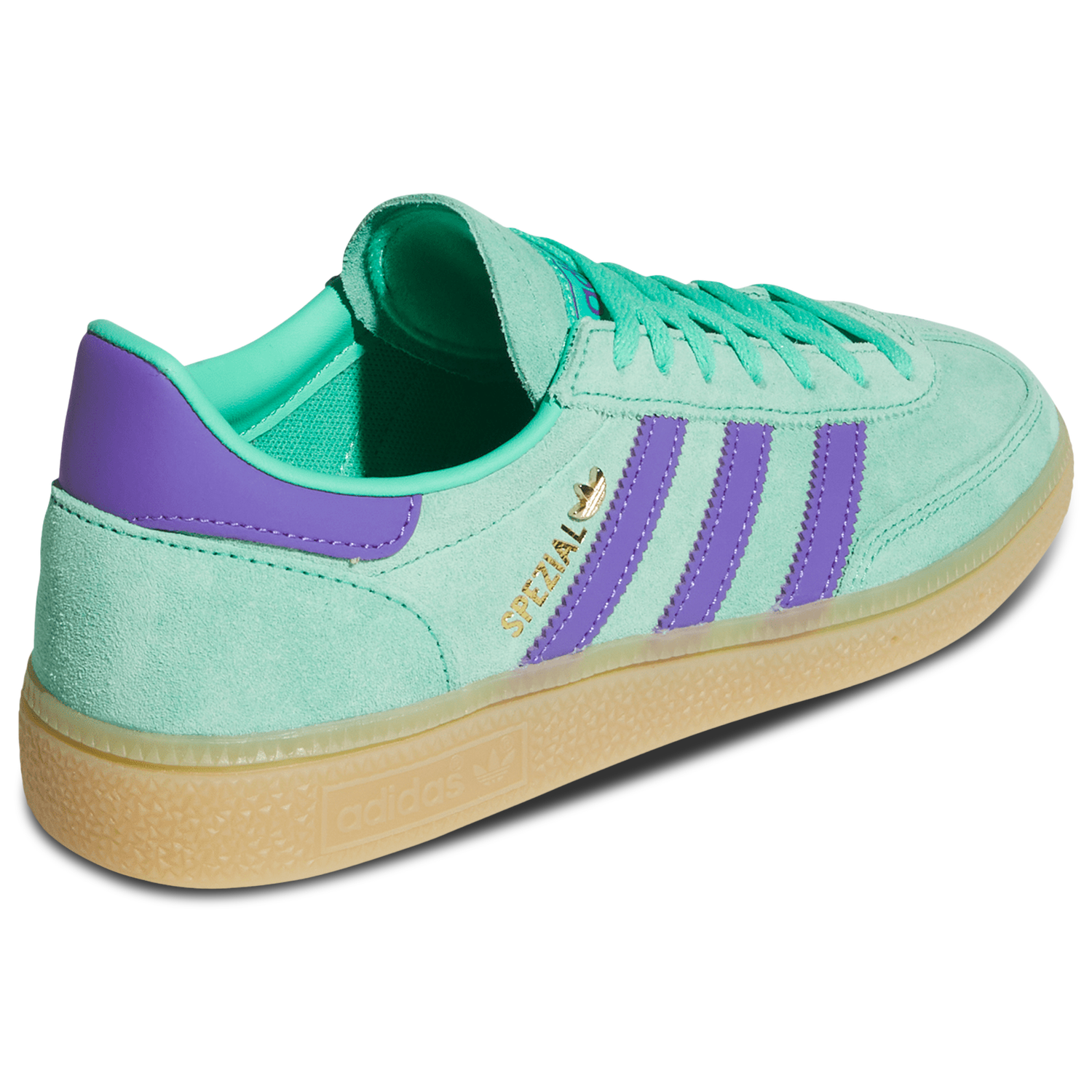 adidas Originals Handball Spezial - Women's - Hi Res Green/Purple Rush/Gold Met