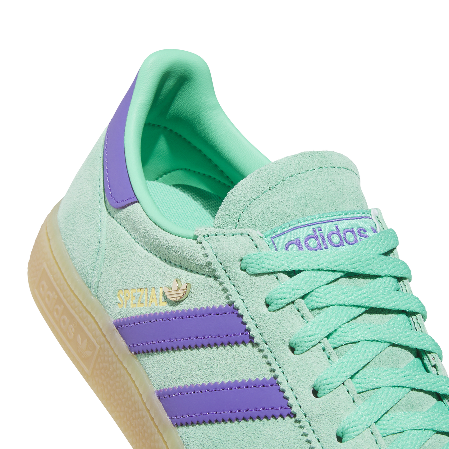 adidas Originals Handball Spezial - Women's - Hi Res Green/Purple Rush/Gold Met
