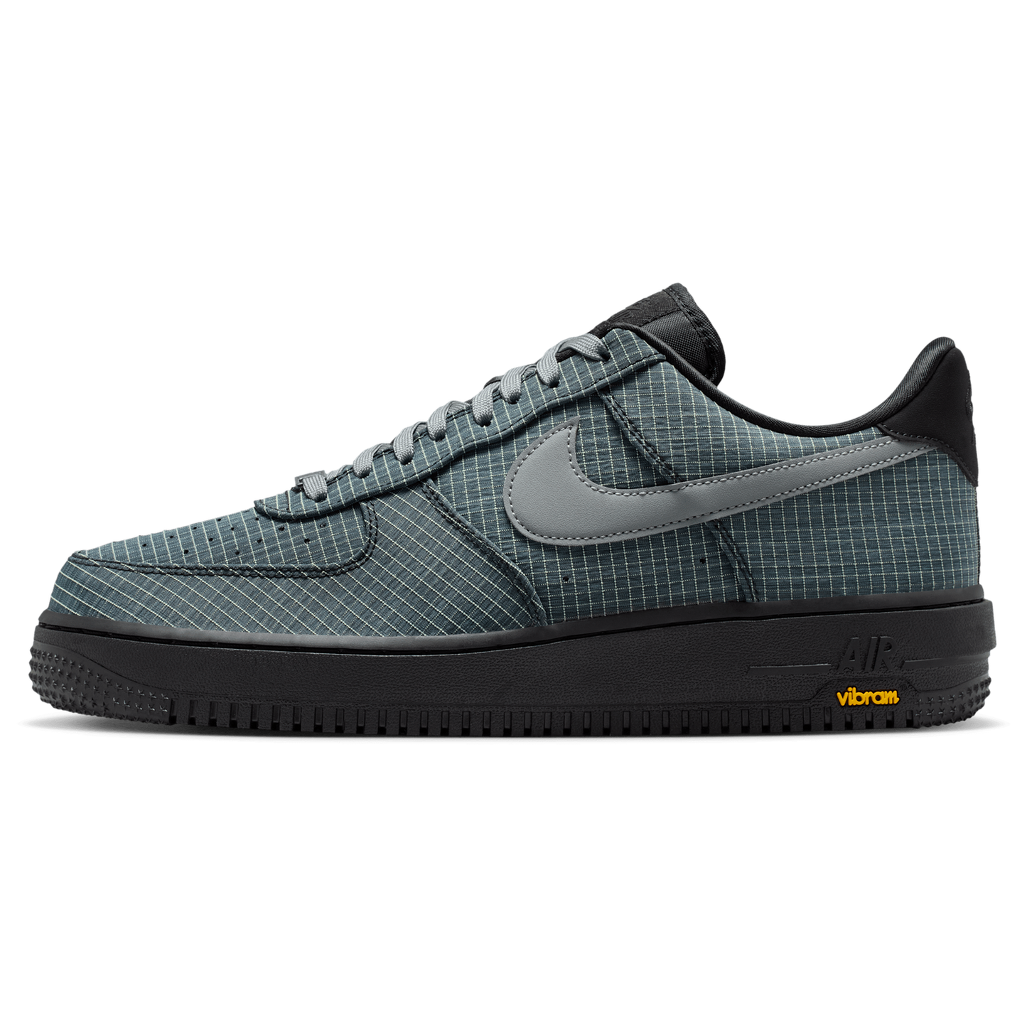 Nike Air Force 1 '07 LX Vibram - Men's - Black/Smoke Grey/Light Lemon Twist