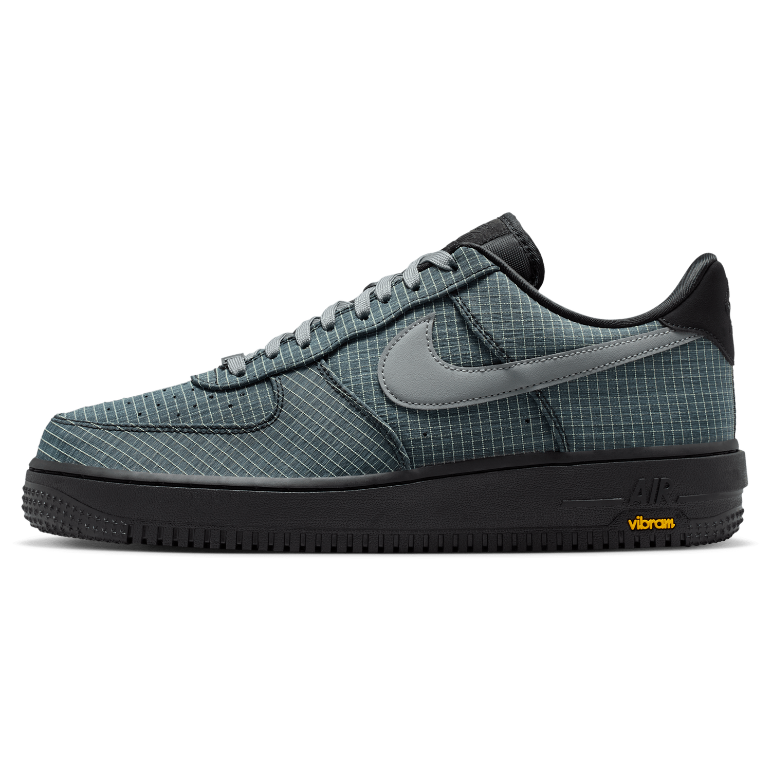 Nike Air Force 1 '07 LX Vibram - Men's - Black/Smoke Grey/Light Lemon Twist