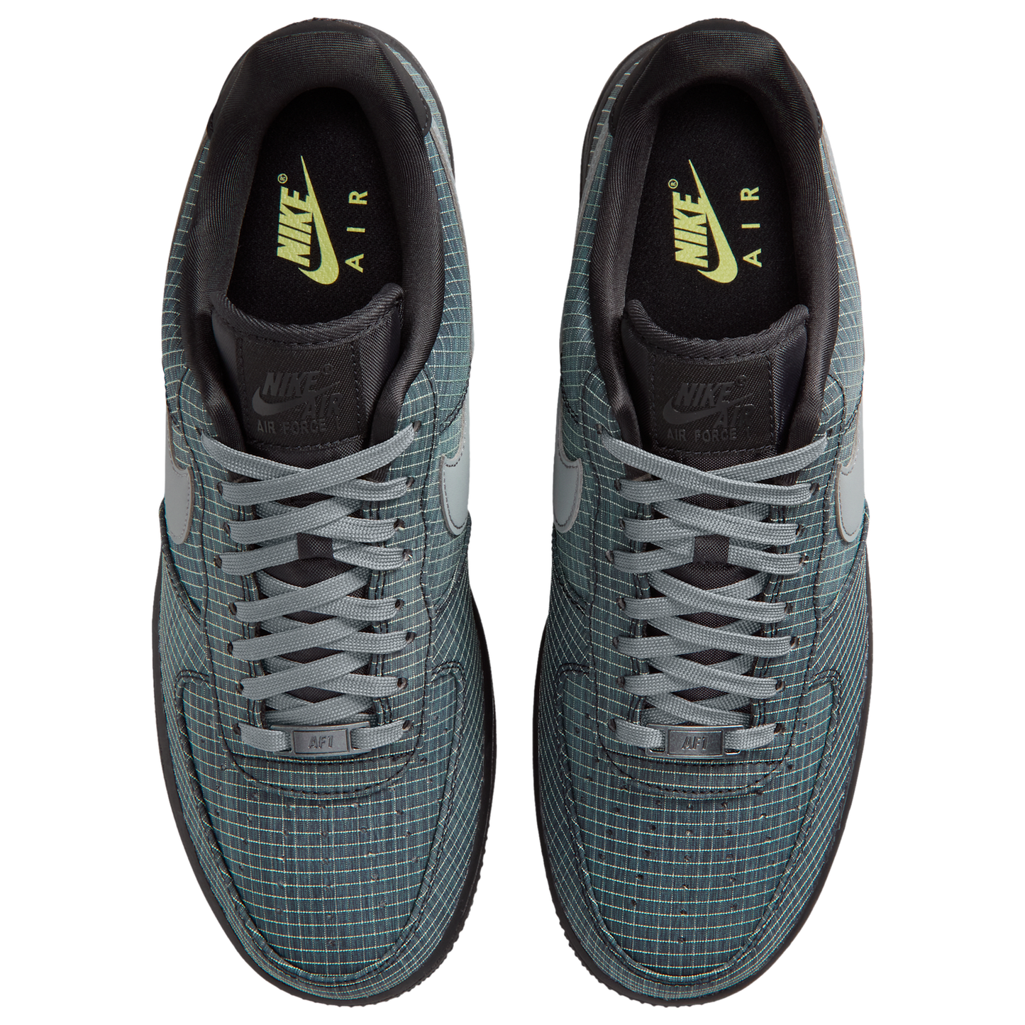 Nike Air Force 1 '07 LX Vibram - Men's - Black/Smoke Grey/Light Lemon Twist