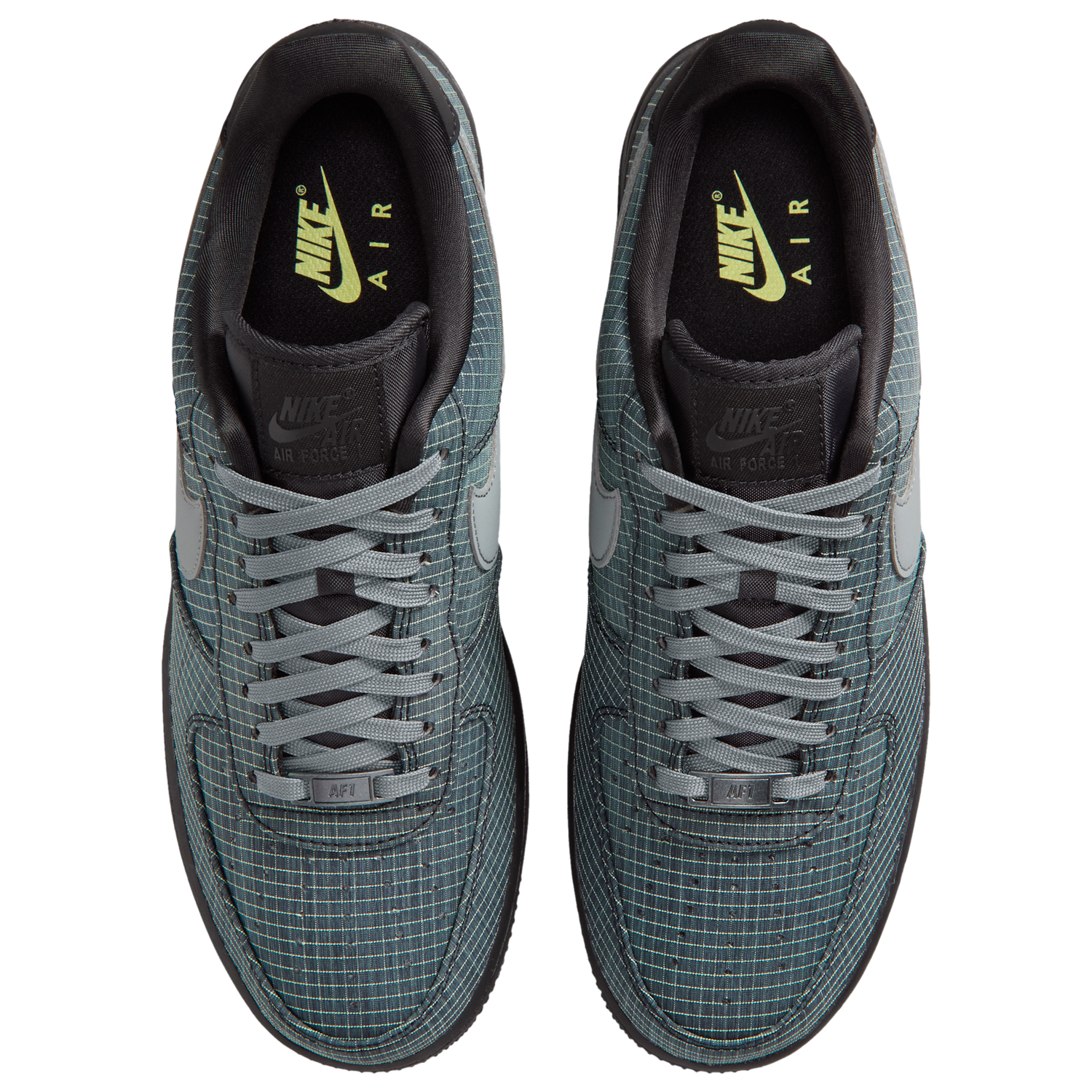 Nike Air Force 1 '07 LX Vibram - Men's - Black/Smoke Grey/Light Lemon Twist
