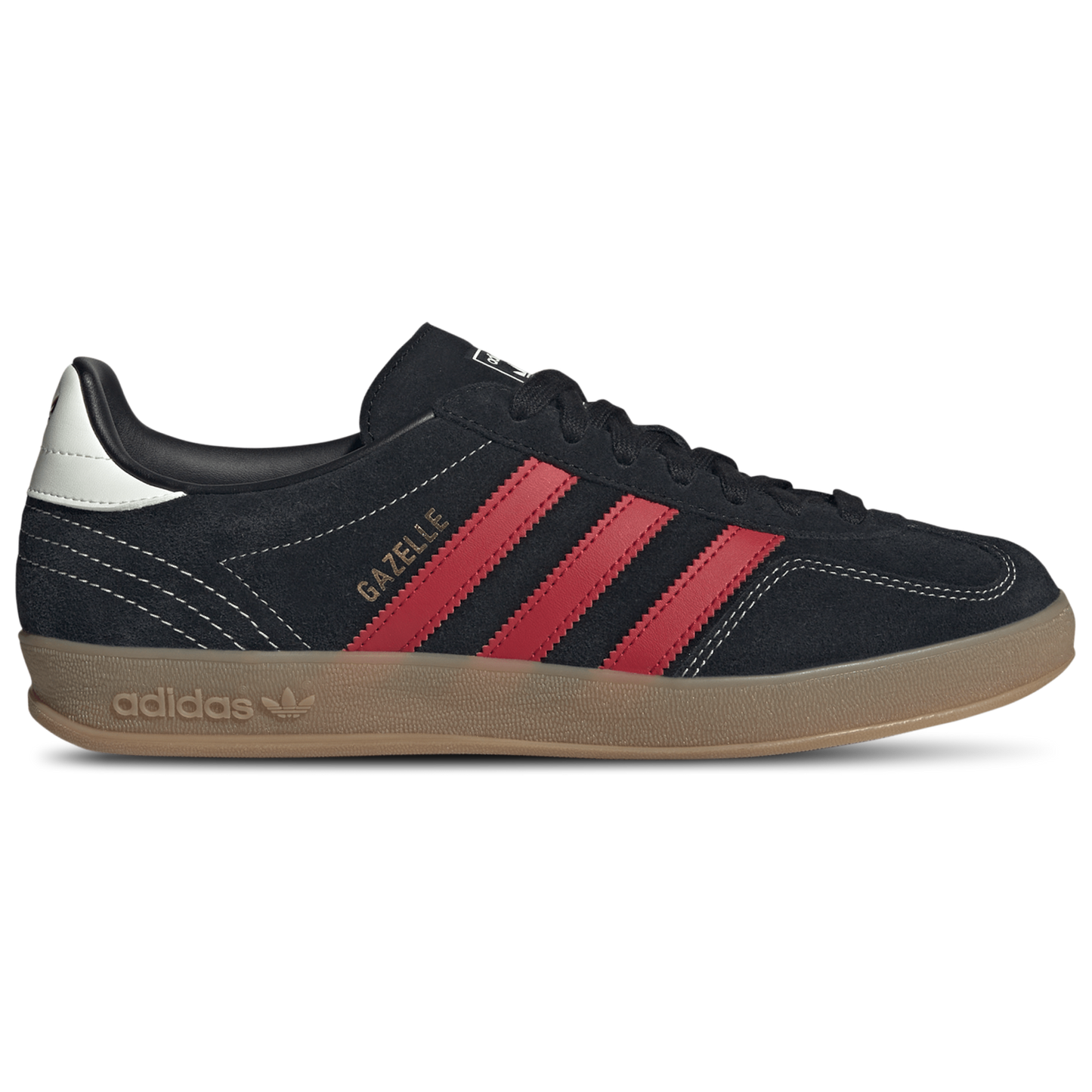 adidas Originals Gazelle - Men's - Core Black/Gum/Better Scarlet