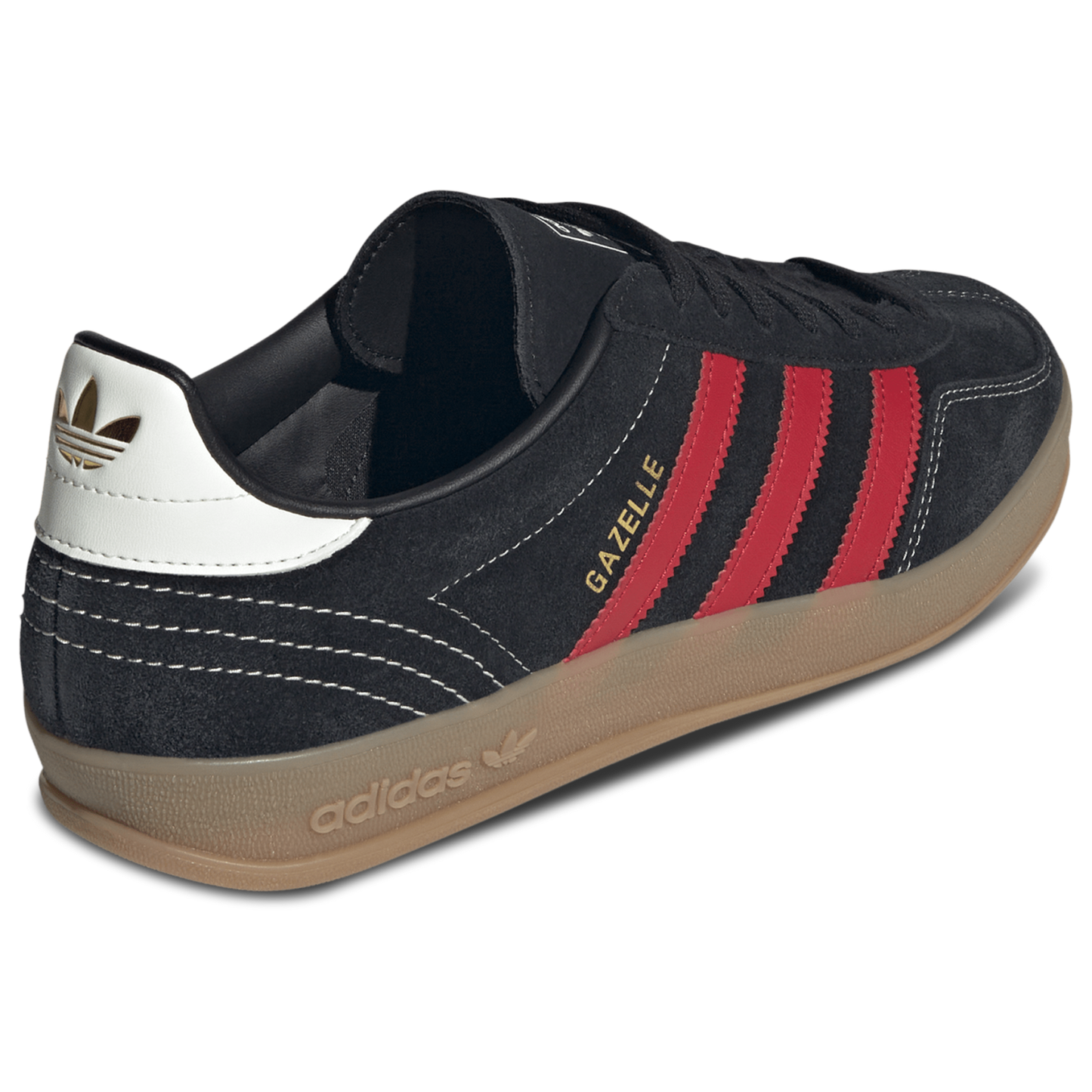 adidas Originals Gazelle - Men's - Core Black/Gum/Better Scarlet